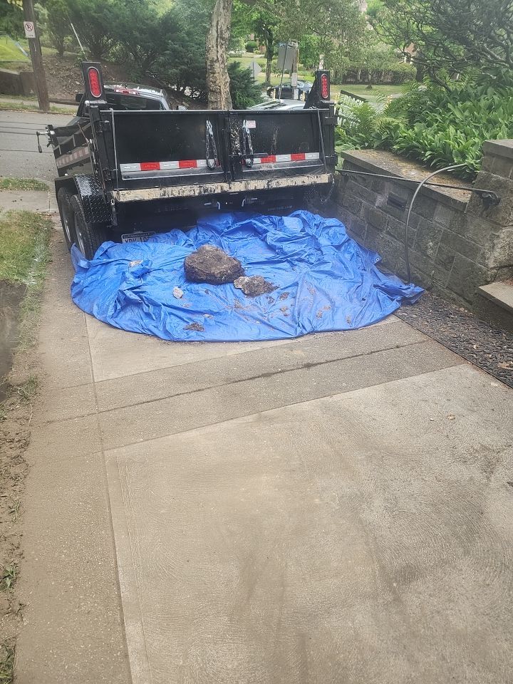 Replace failed gas line from gas connection at street to new meter by Sureway Comfort John Wilcox Plumbing Heating Cooling