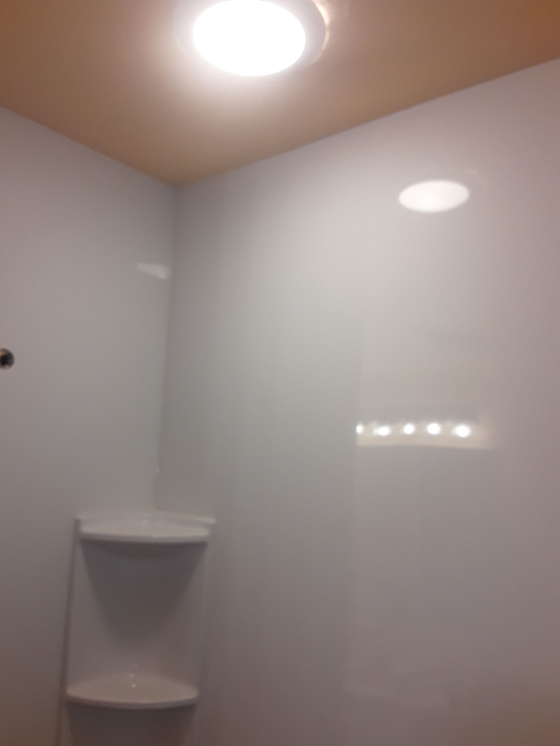 Tub to Shower Conversion using BCI Acrylic Shower System by Secure Construction Company Inc