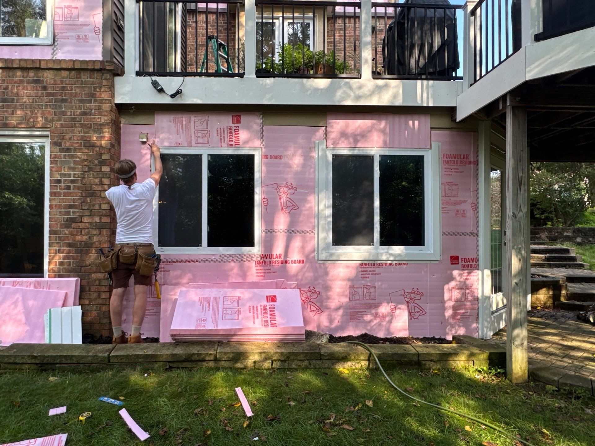 Siding Replacement using Alside Odyssey D4" Flagship Brown by 180 Contractors