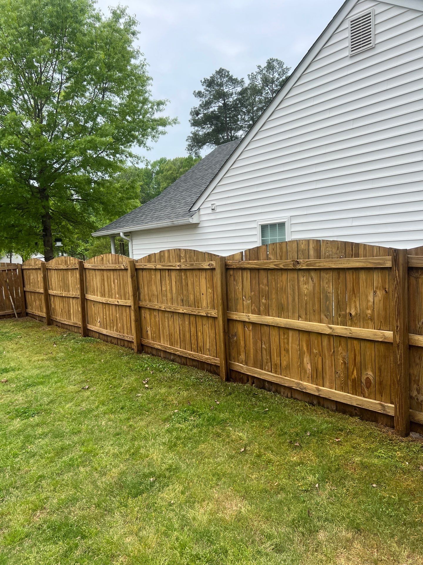 Fence using Wood Sealant by DuraSeal