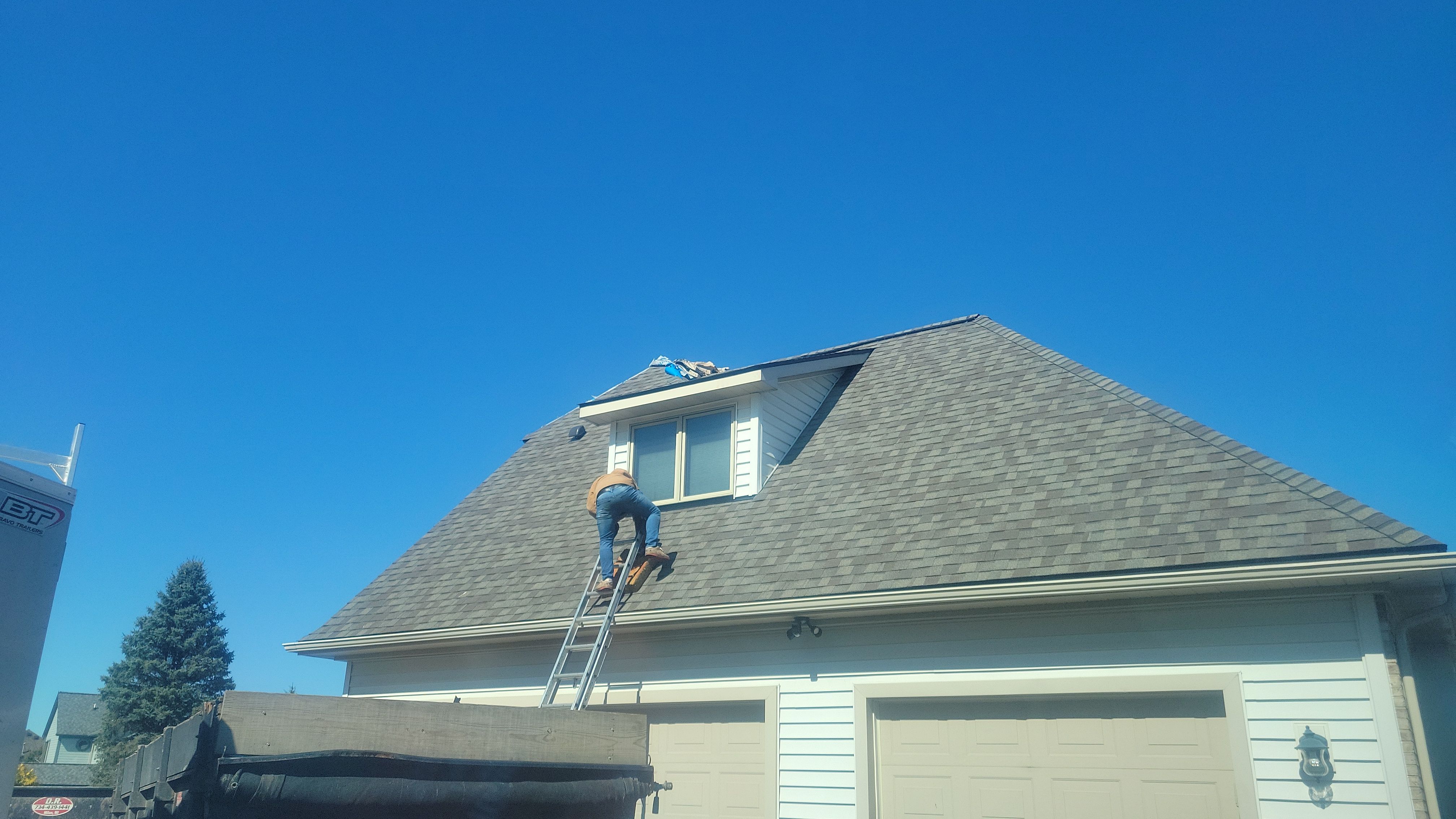 Roof Replacement using CertainTeed Landmark by 180 Contractors
