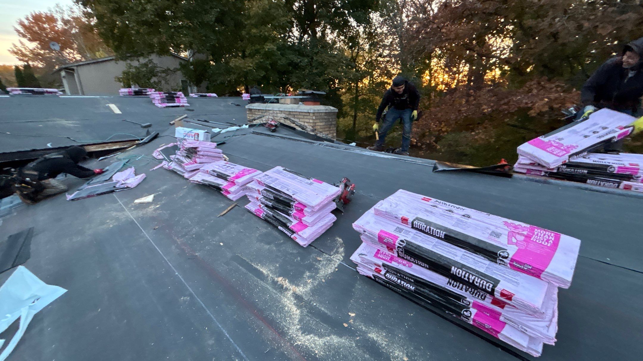 Roof Replacement using Owens Corning Slatestone Gray by 180 Contractors