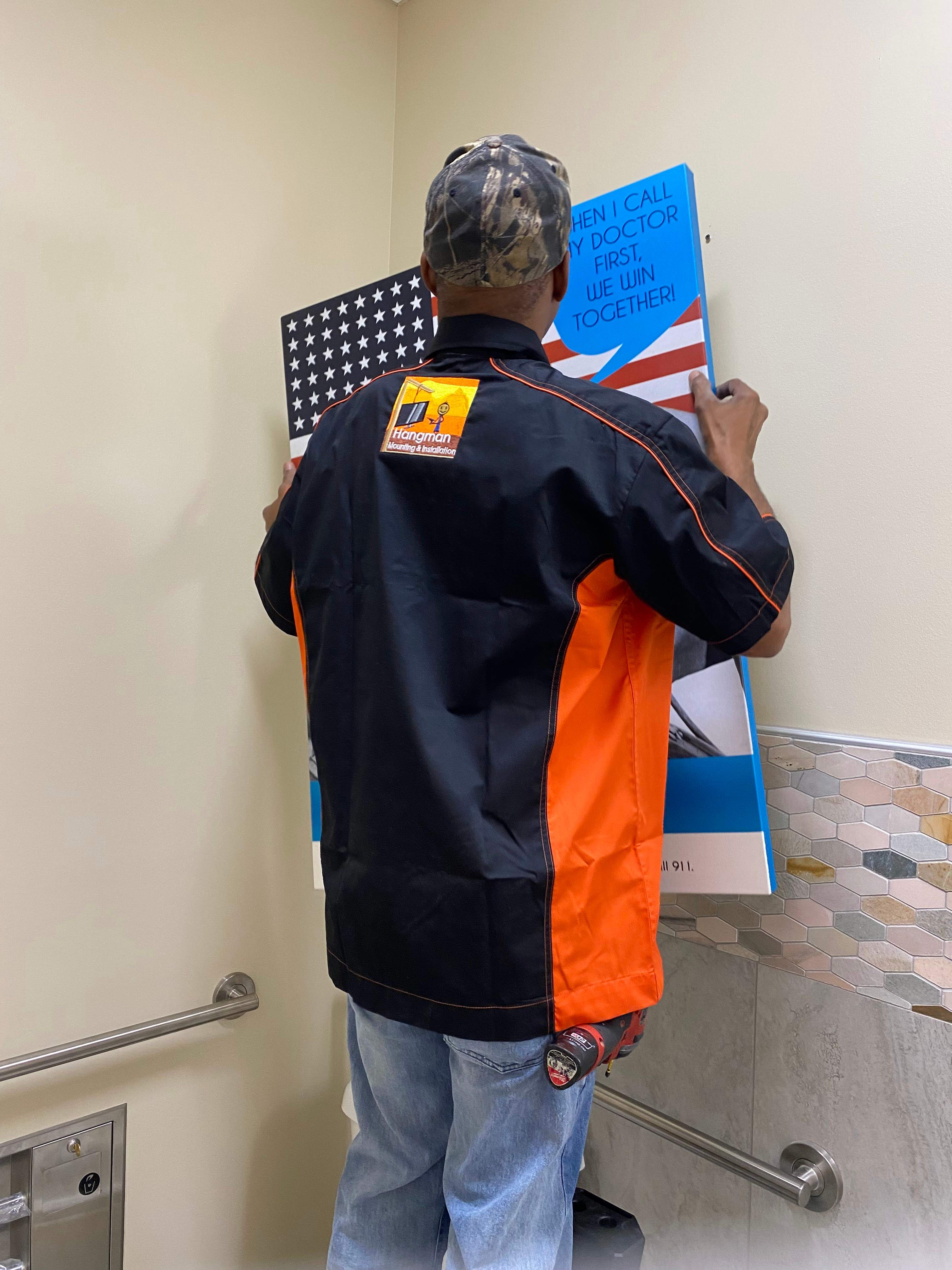 Interior Design Support Portfolio by Hangman Mounting & Installation 