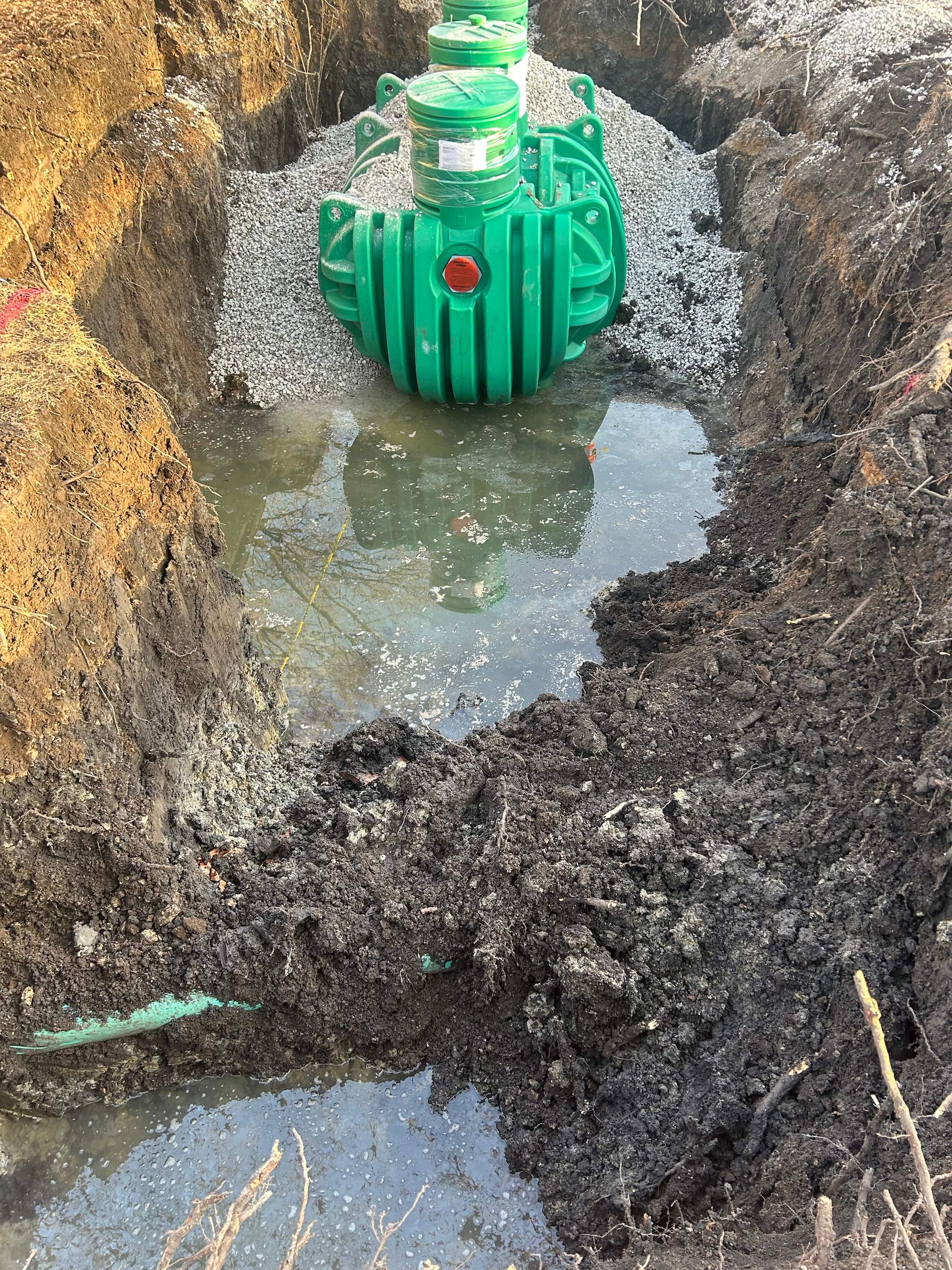 Norweco Singulair Green R3 Septic Installation with LPP Mound by Allied Water Services