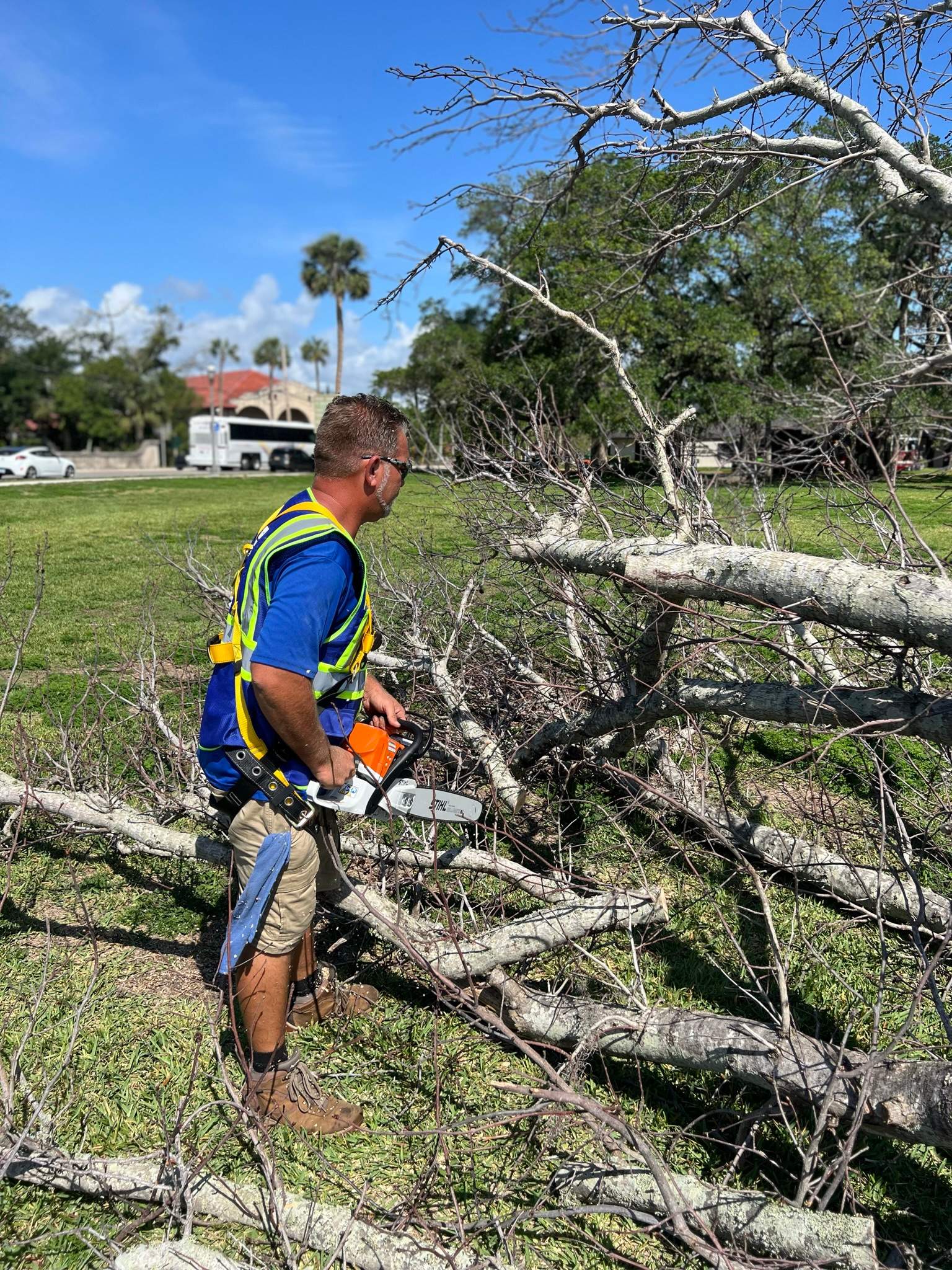 Volunteer Work | Castillo de San Marcos National Monument by ProGreen Services
