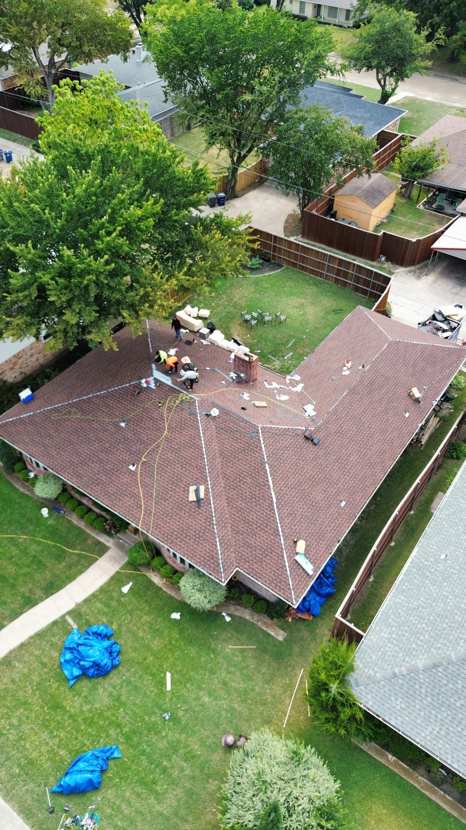GAF Timberline HDZ - Hickory by Top Sun Roofing
