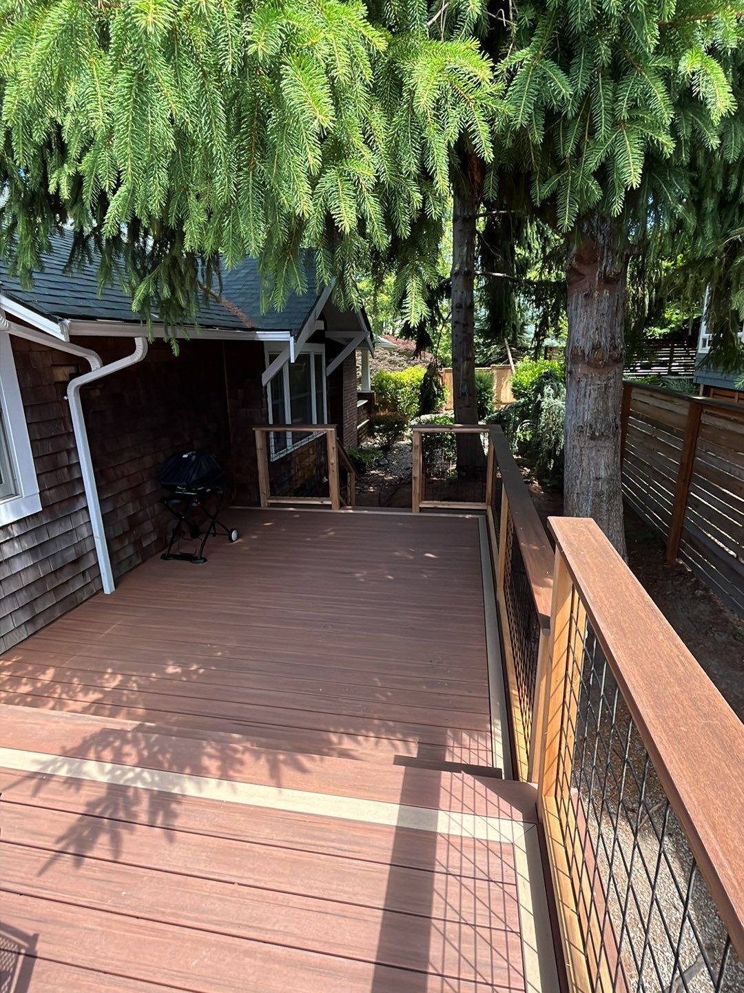 Seattle New Deck Project by Alki deck builders 