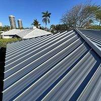 .032 Aluminum 1.5" Mechanical Seam Pre- Weathered  by Total Roofing System The Metal Roof Experts