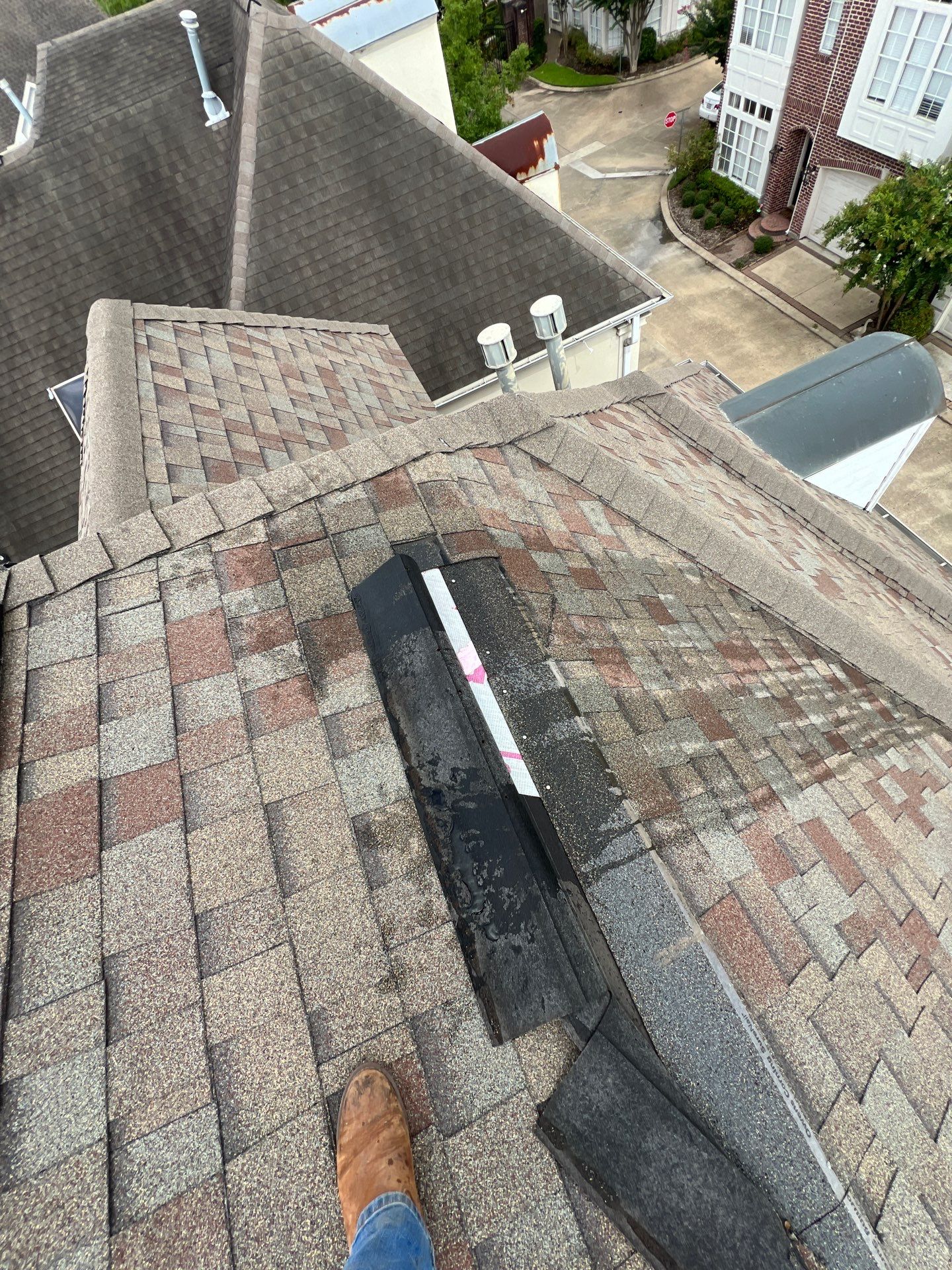 Hail Damage using Owen's Corning Duration (Lifetime) Shingles by Roof Repair Company