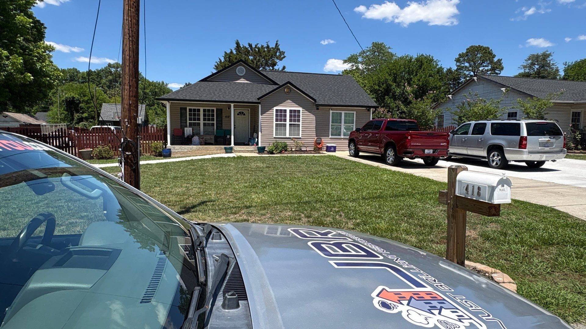 Roof replacement by hail damage  by Just Brilliant Restoration JBR