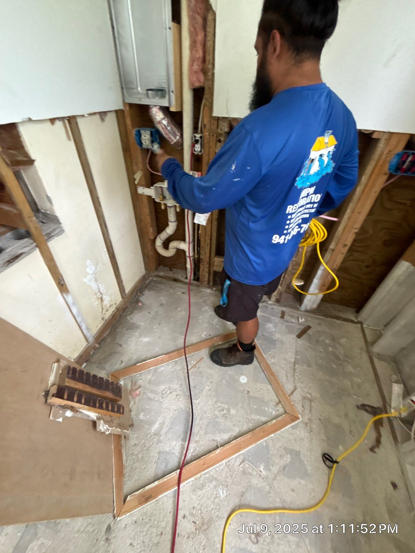 Mold Damage Restoration In Dunedin, Florida by Ampm Restoration Services