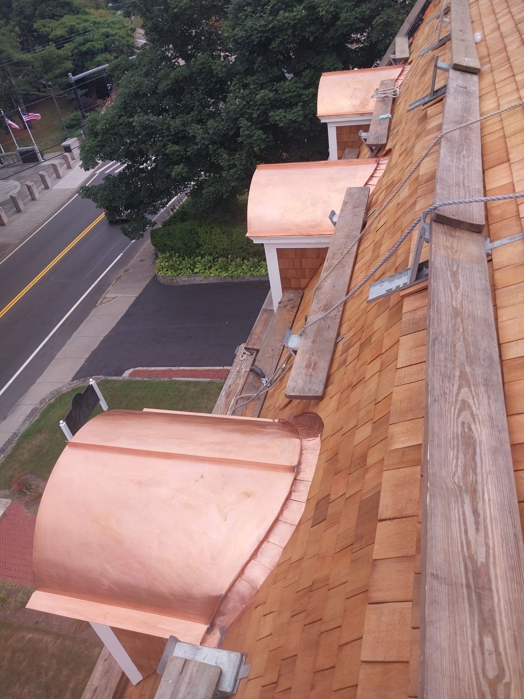 Professional Planning Group Westerly,RI Cedar Shake & Copper Roof Replacement by Rinaldi Brothers