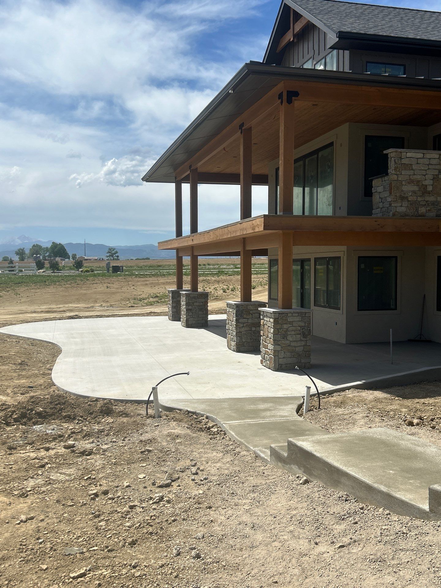 New Construction in Loveland by  Center Line Concrete