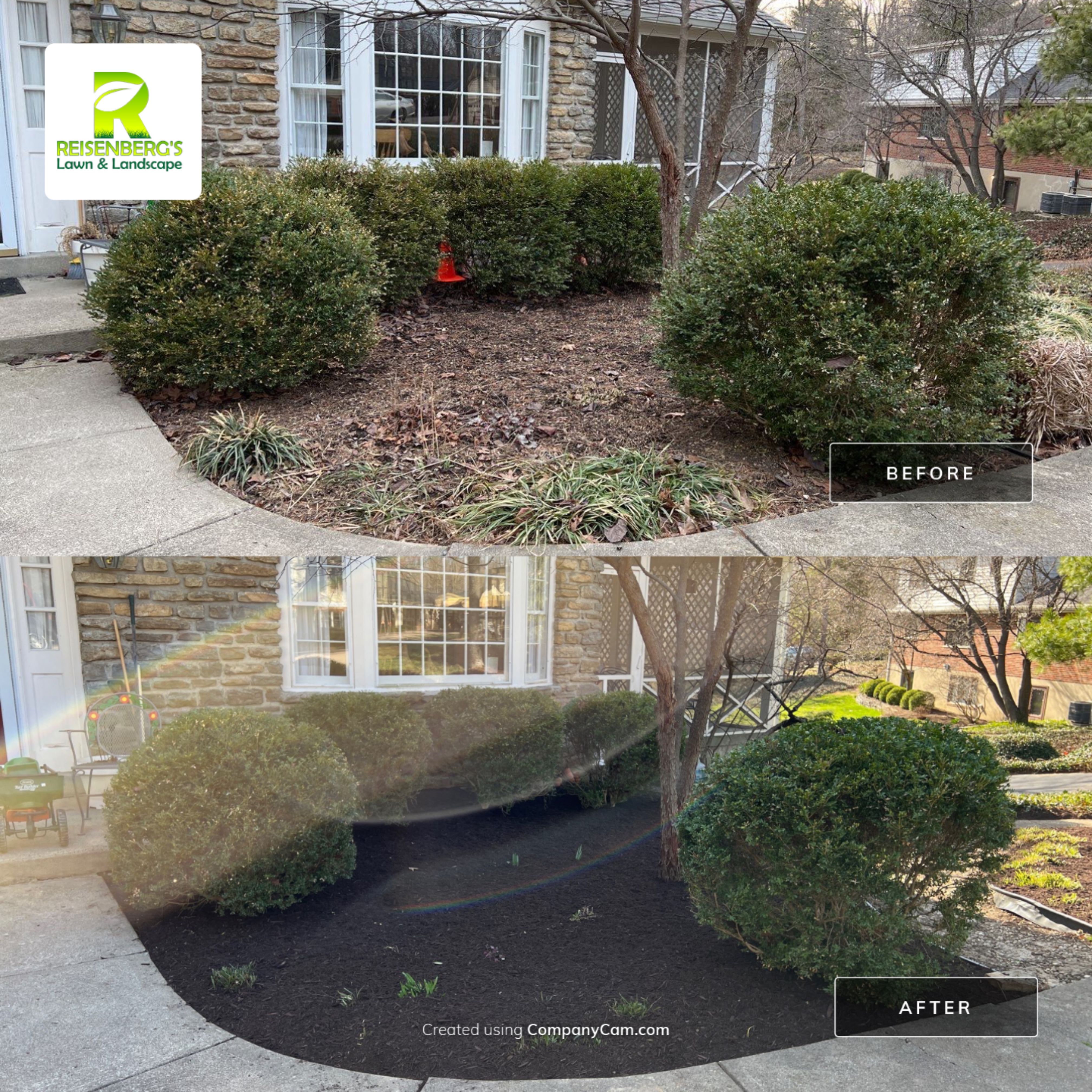 Spring Clean Up, Edge, & Mulch by Reisenberg’s Lawn & Landscape, LLC