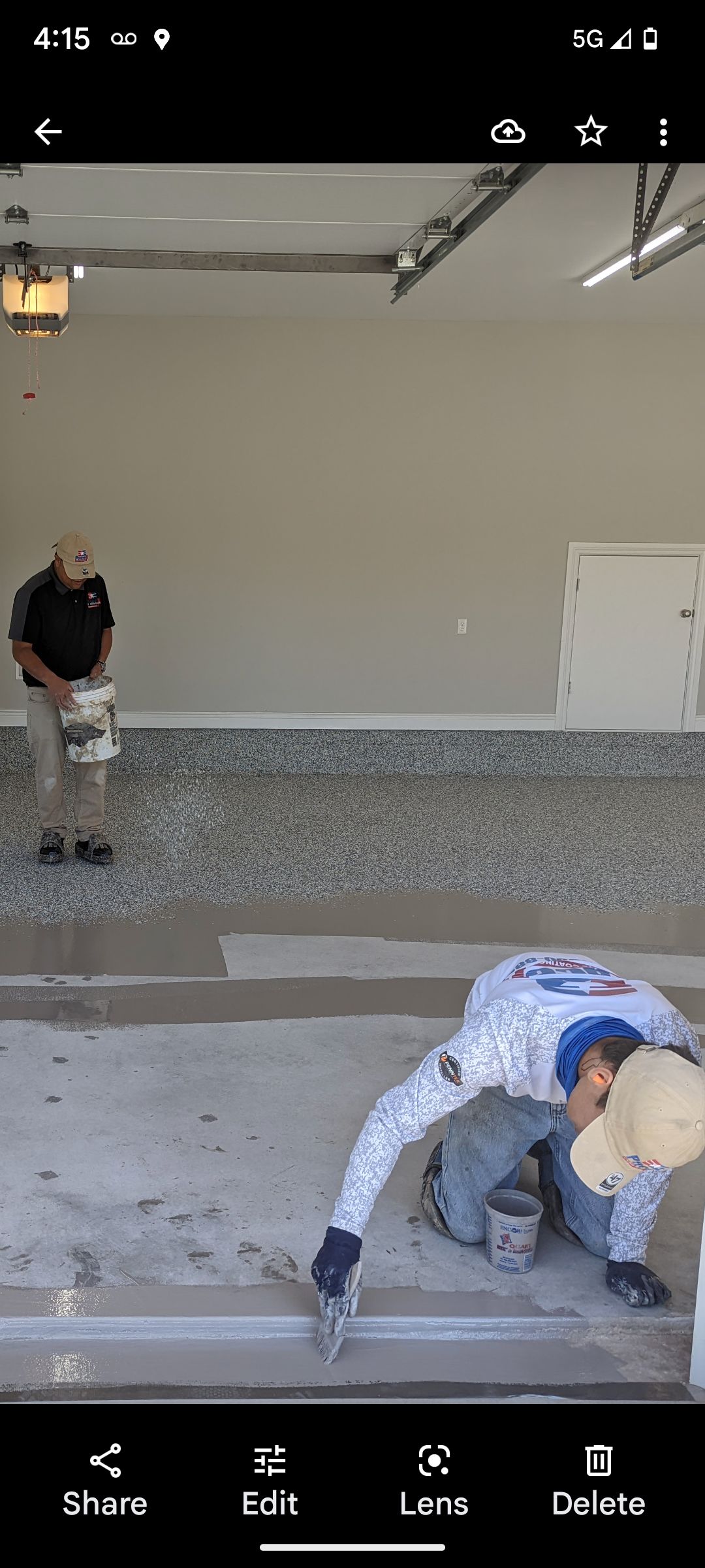 Project in Prairie Grove  by Pace X Concrete Coatings