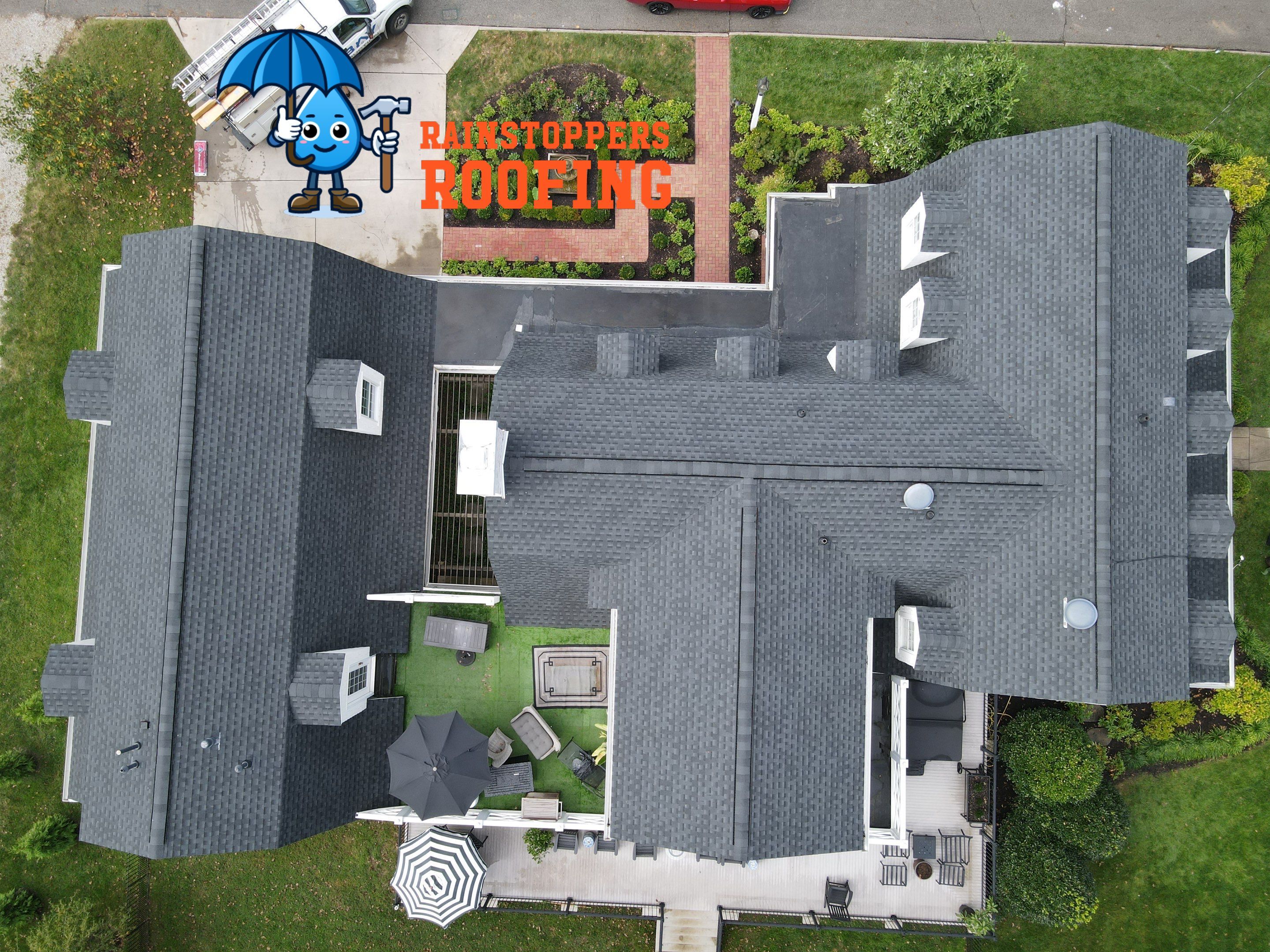 Residential Roofing Installation using Timberline HDZ by Rainstoppers Roofing