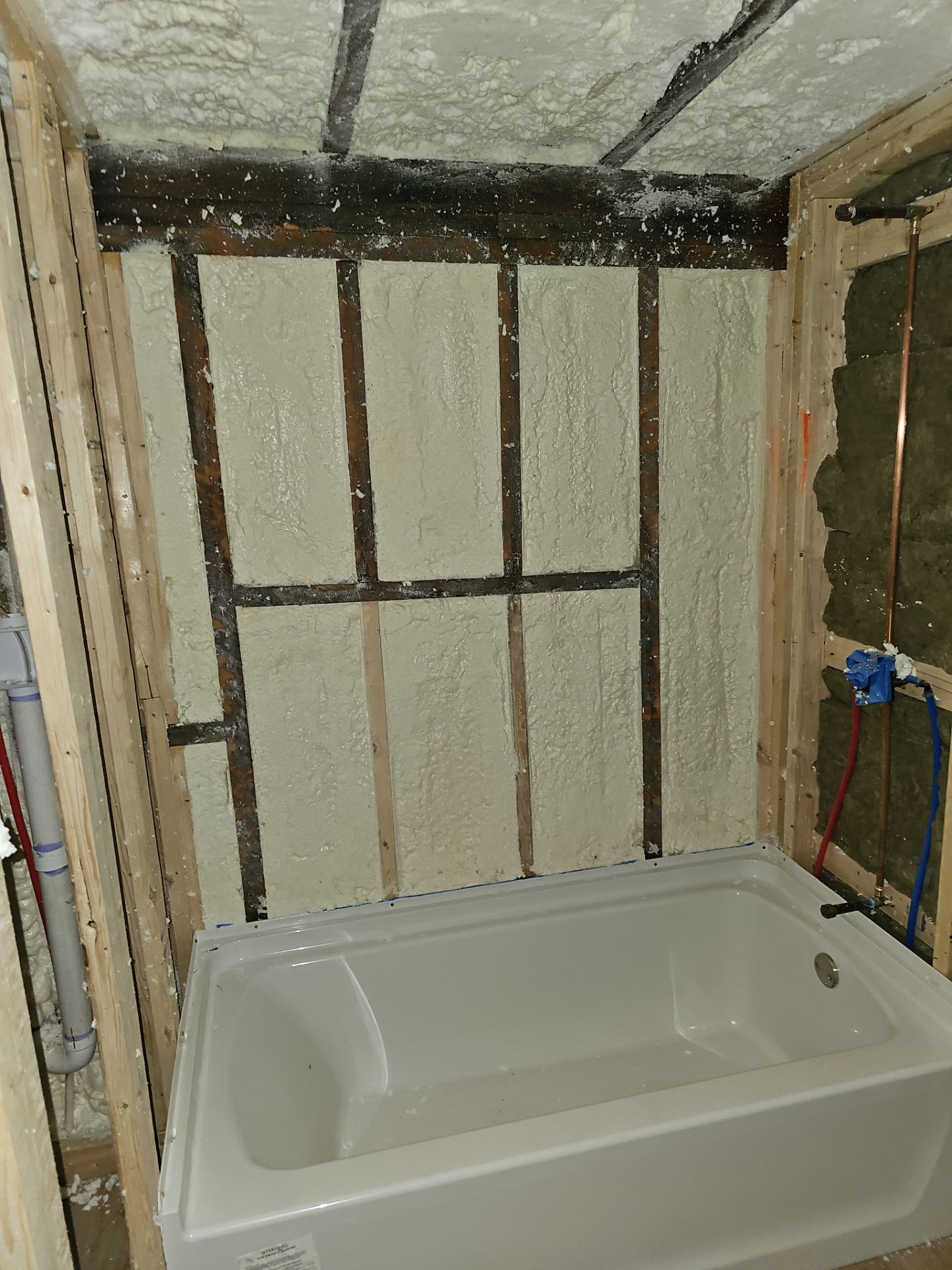 Home Remodel using Closed Cell Spray Foam by NYS Foam & Energy