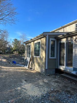 Foxboro, MA Gutter Installation using 5" K-Style Aluminum Gutter