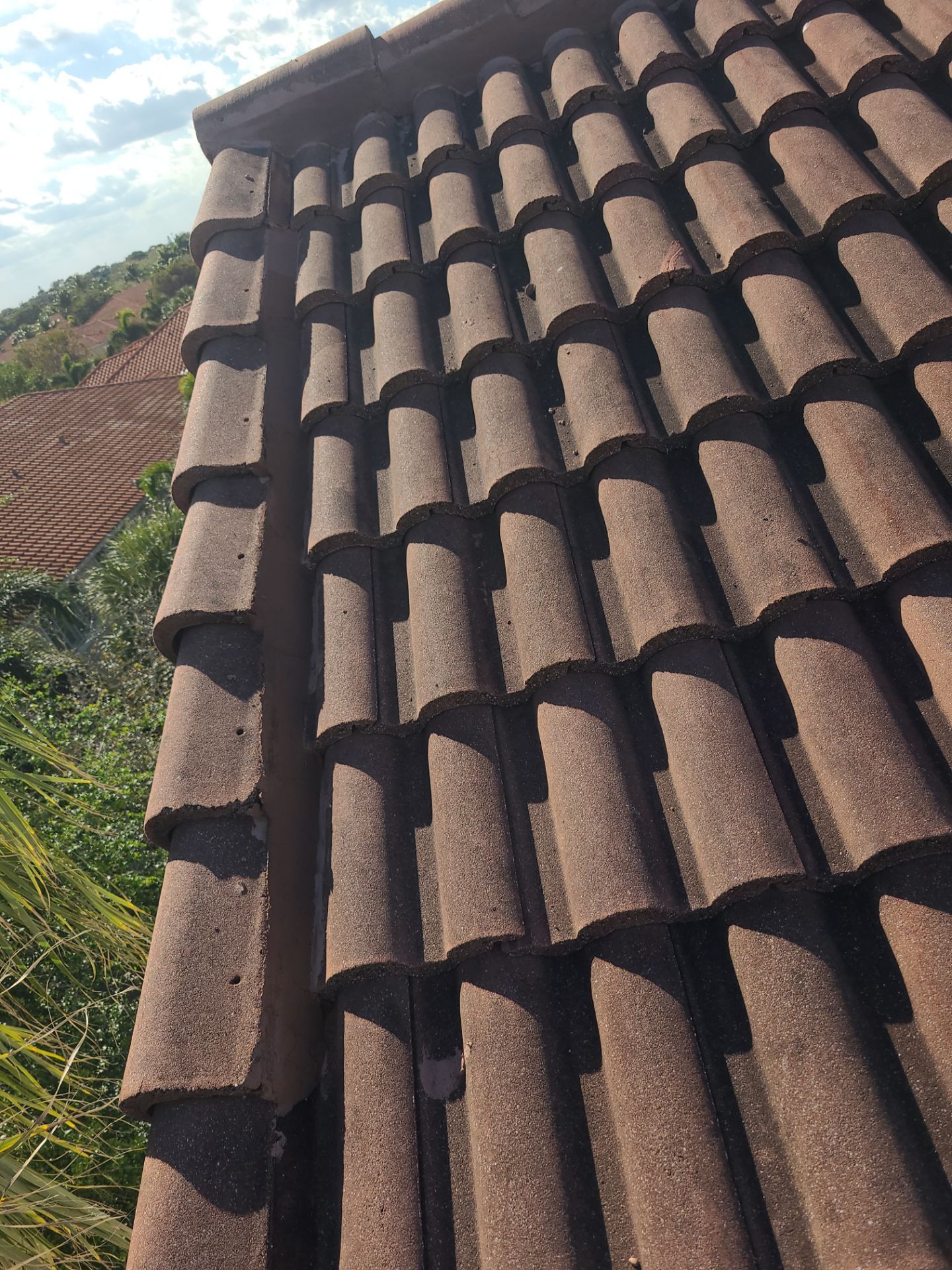 Concrete Tile Roof Repair and Ridge Cap Maintenance in Hypoluxo by Aastro Roofing