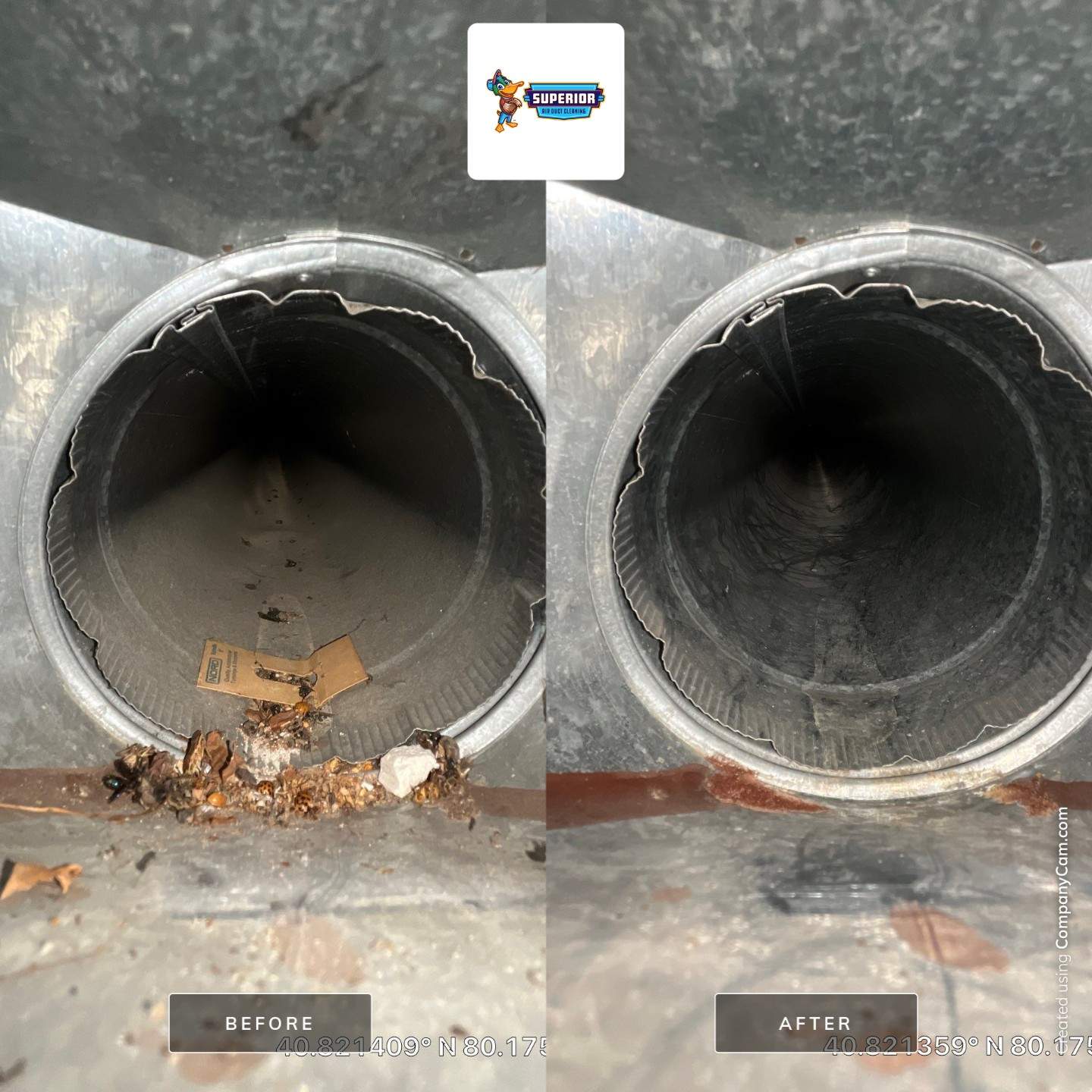Air Duct Cleaning With a Vacuum Truck in Fombell, PA by Superior Air Duct Cleaning