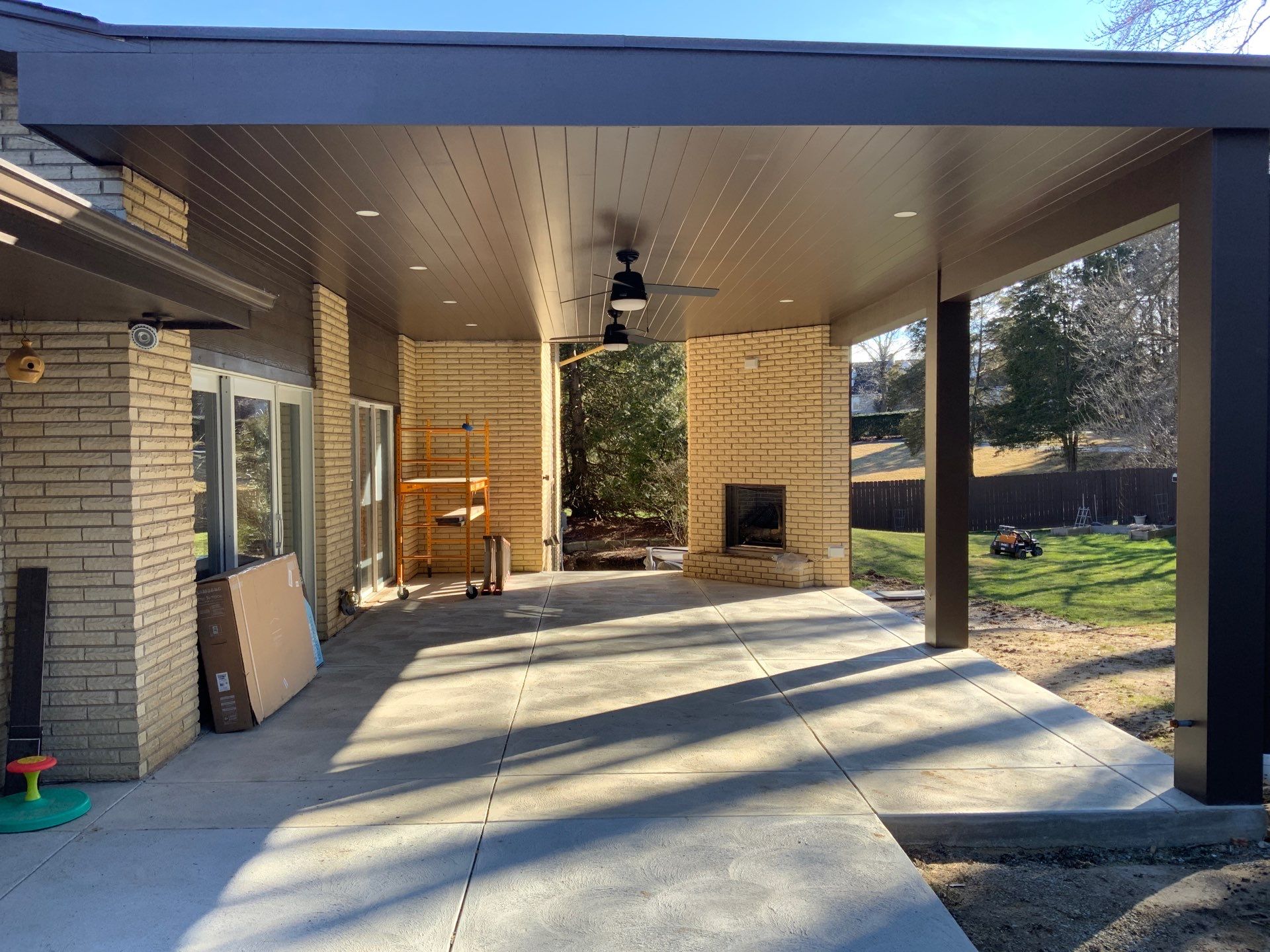 Centerville Covered Patio by Zengel Group