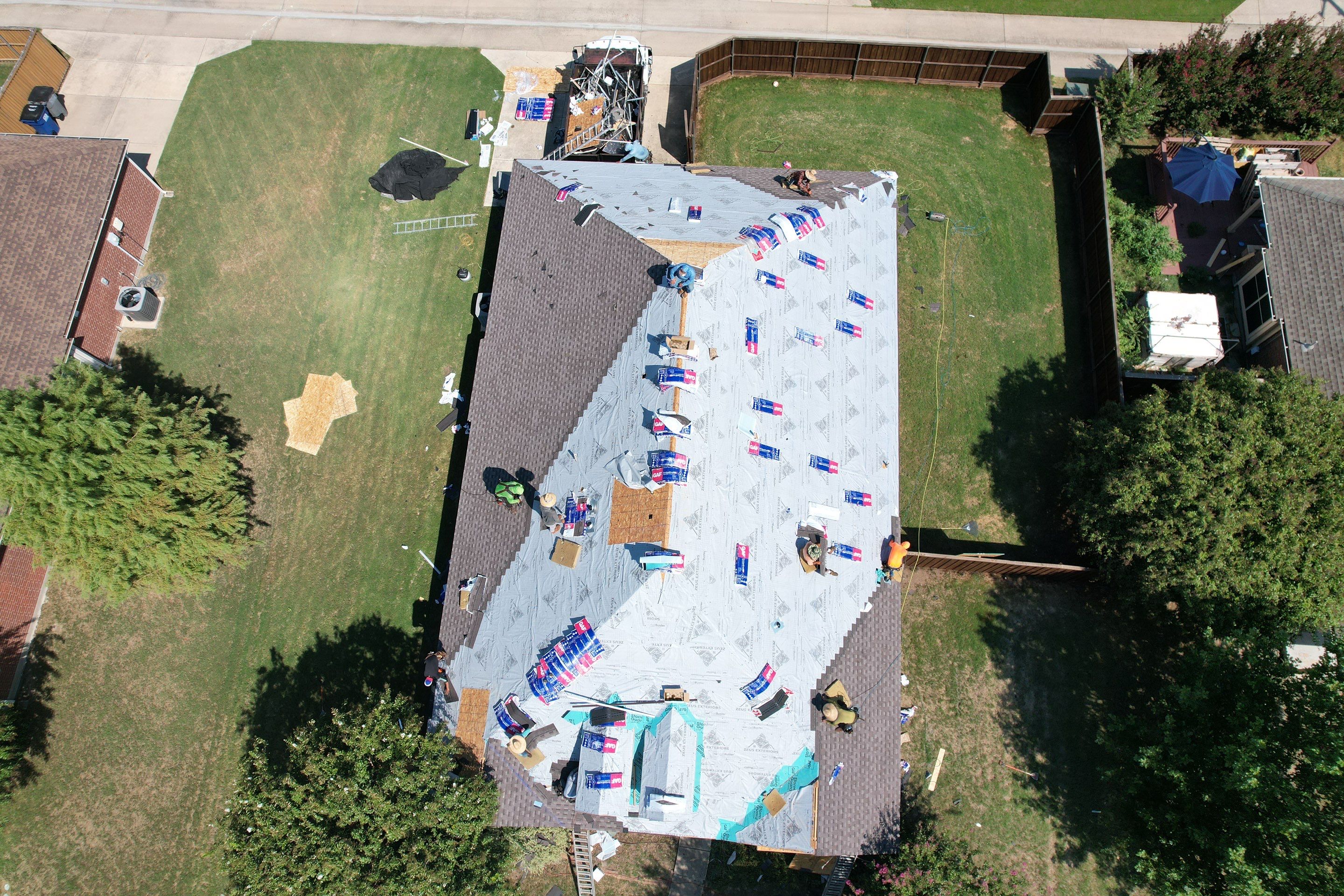 Project in Wylie  by Zeus Exteriors