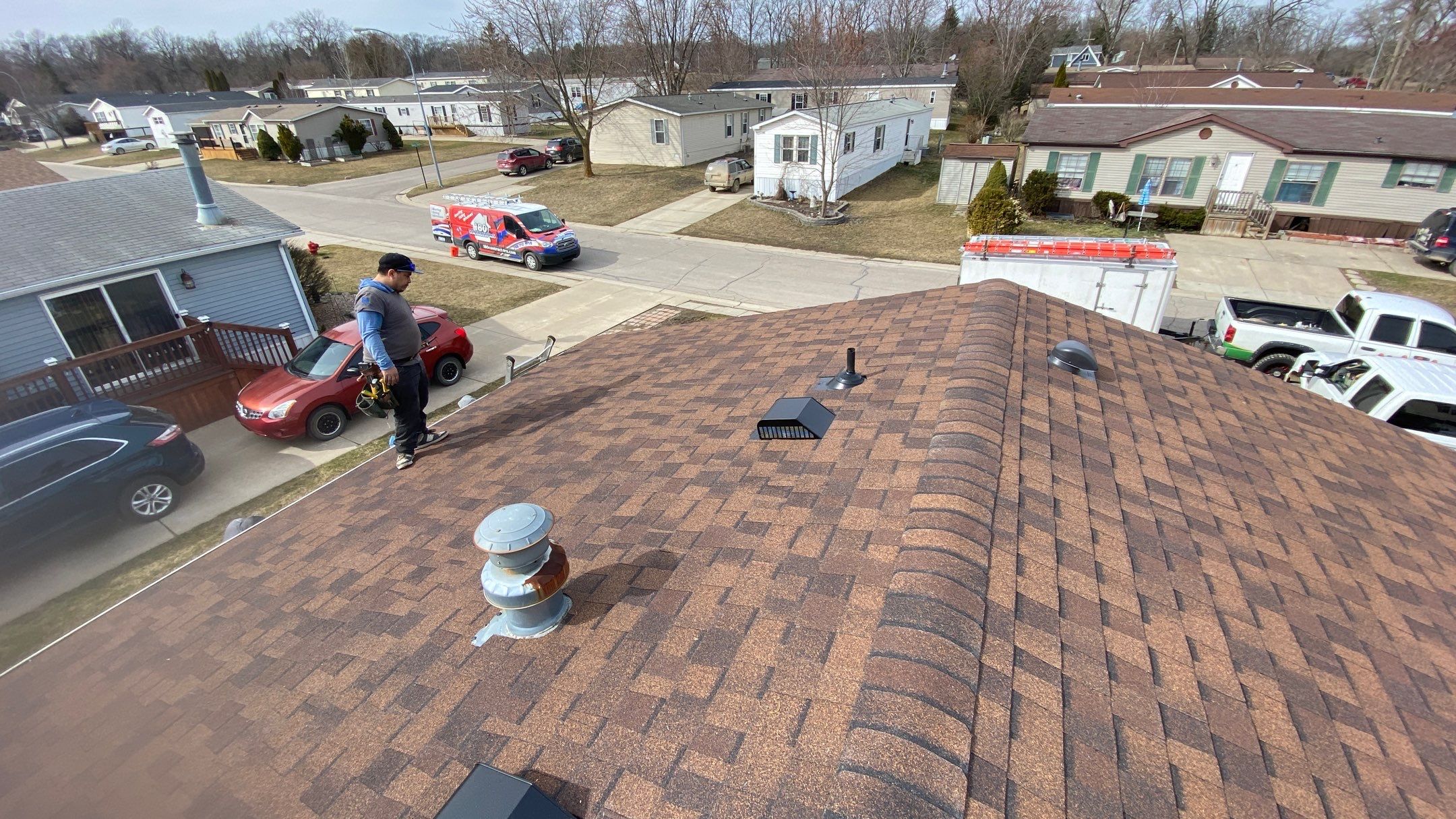 Roof Replacement using CertainTeed Landmark by 180 Contractors