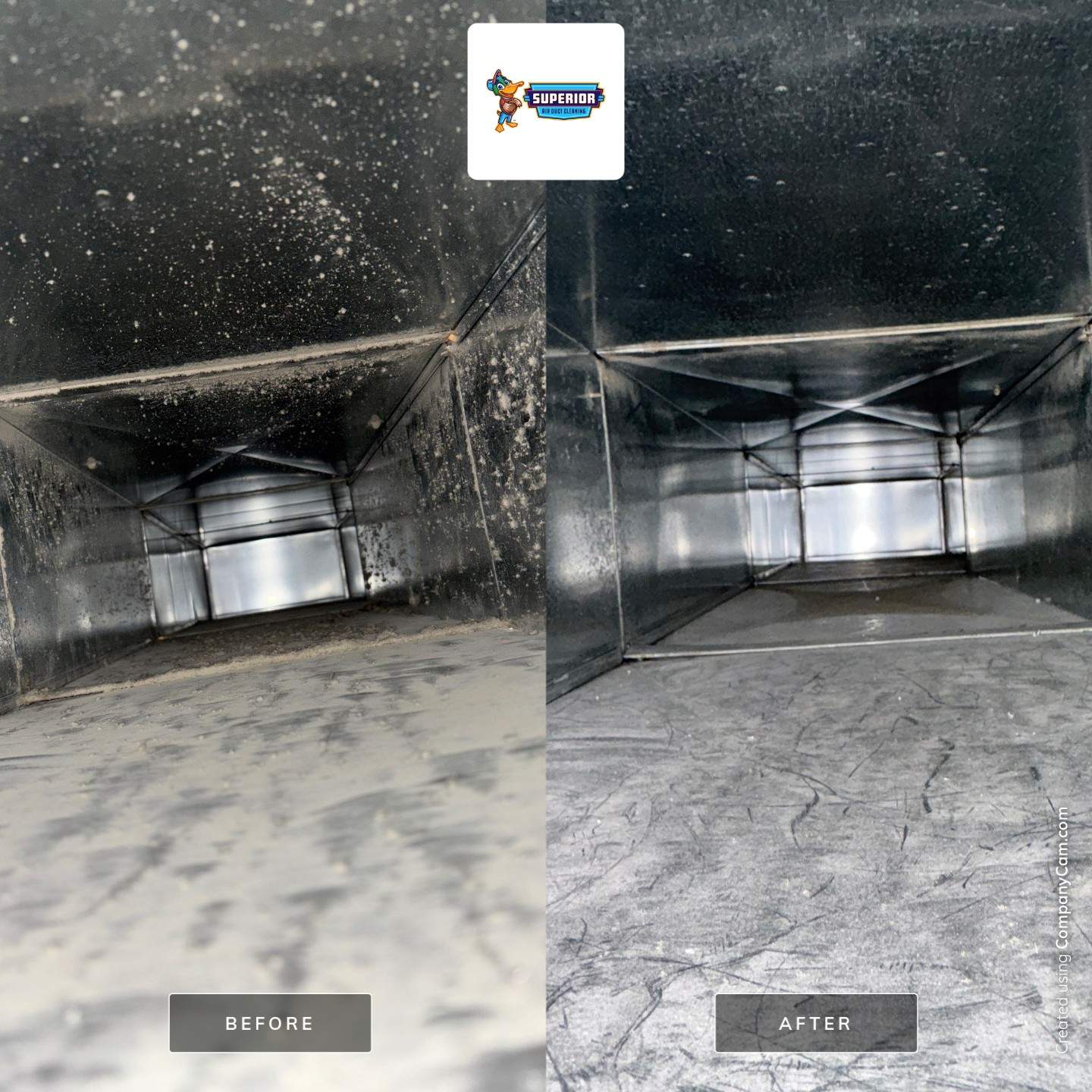 Air Duct Cleaning With a Vacuum Truck in Canfield, OH by Superior Air Duct Cleaning