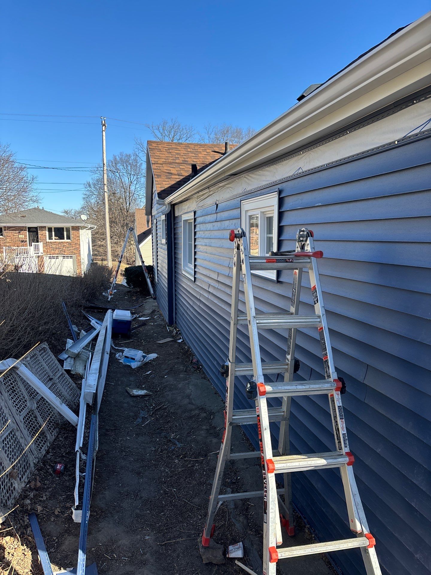 Complete Siding Replacement using Timber Crest by KRC Roofing And Siding