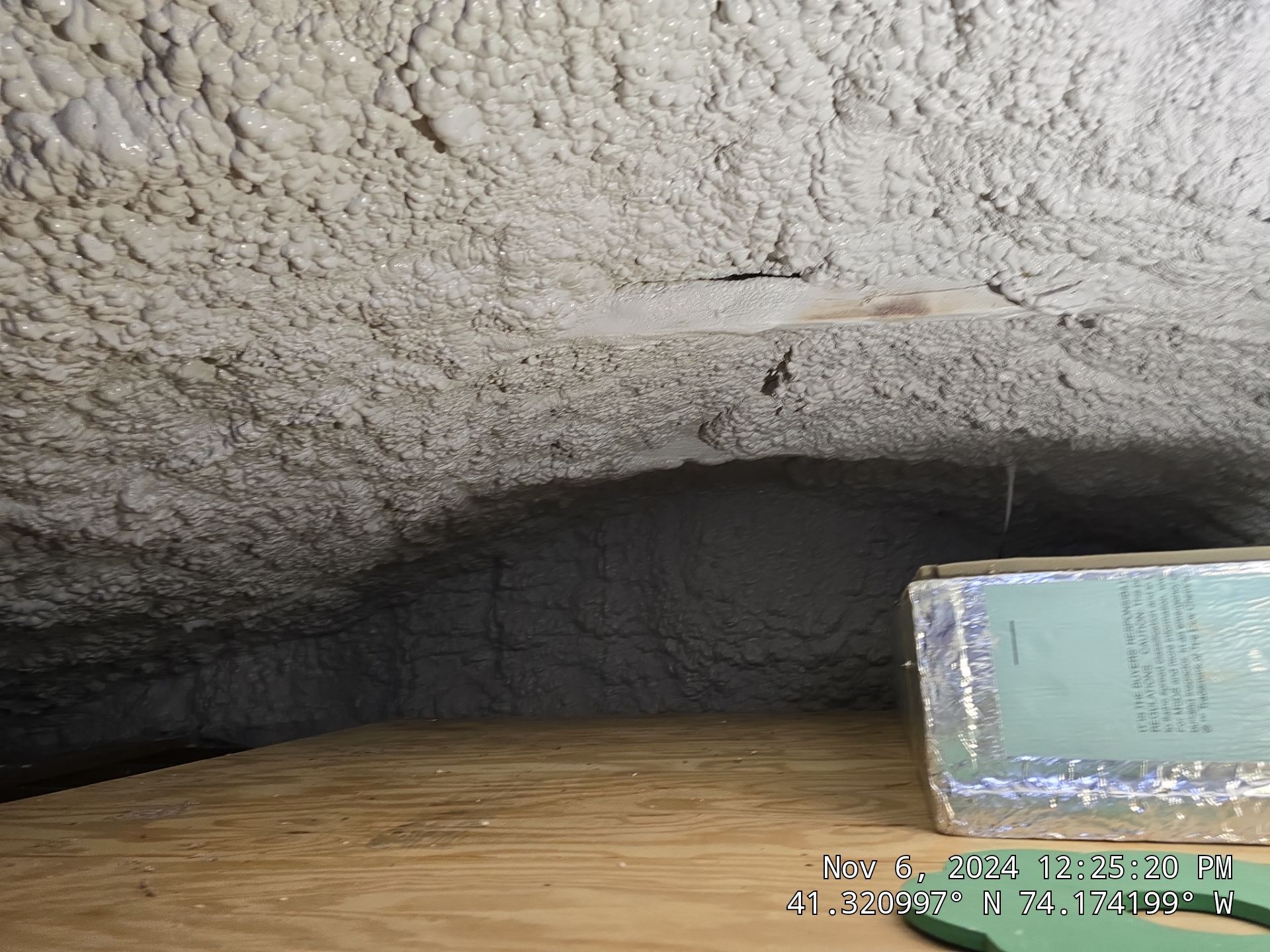 Attic Insulation using open cell spray foam by NYS Foam & Energy