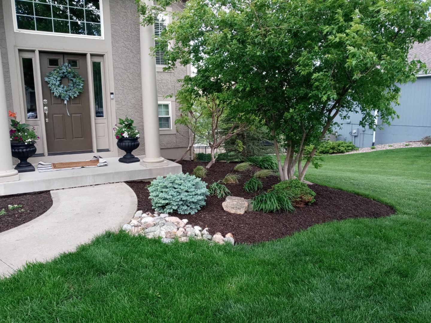4 New Outdoor Living Areas by LAND ESCAPES LLC