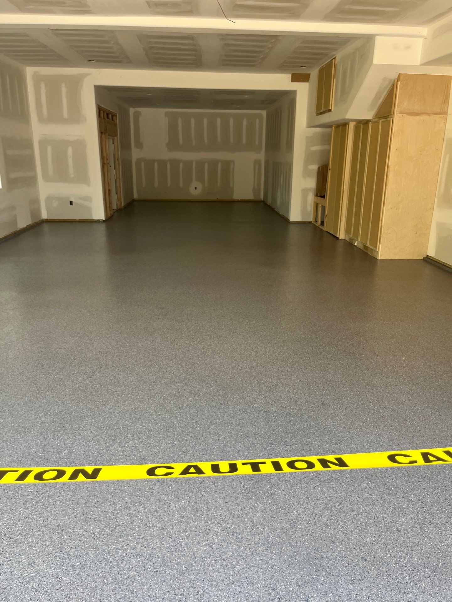 Garage Floor Coating using Dolerite by My Garage Floor Guys