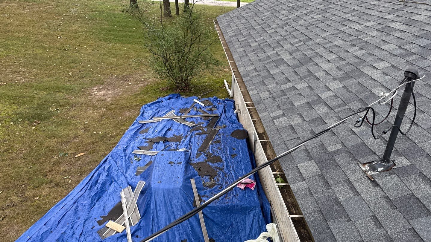 Roof Replacement using Owens Corning Estate Gray by 180 Contractors