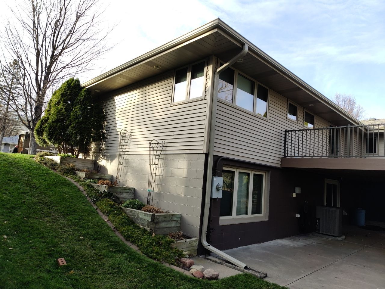 5" Gutters in New Brighton by Next Level Seamless Gutters / Exteriors Inc.