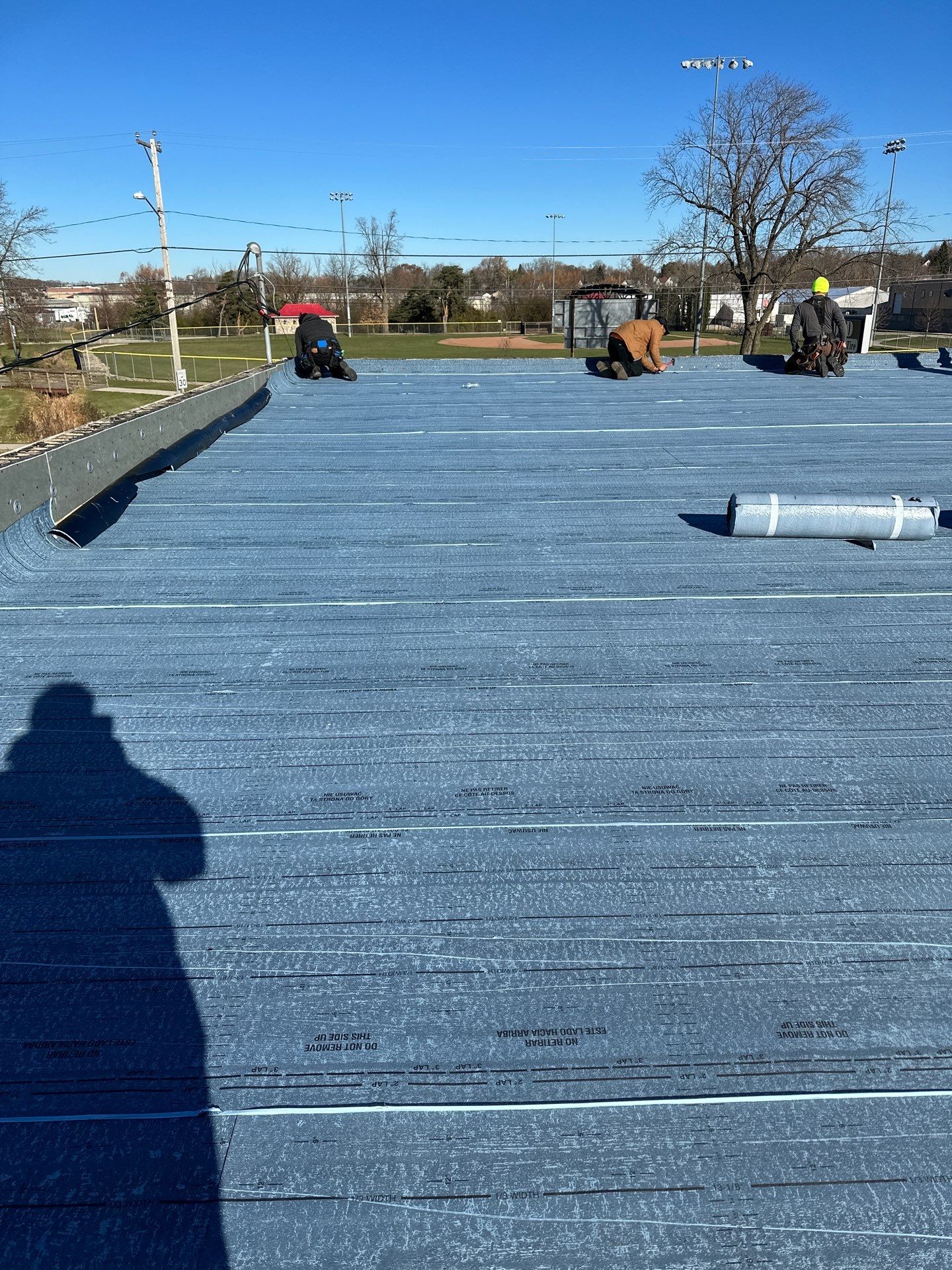 Commercial Roofing using Certainteed Flintastic Self Adhered by Stendahl Services