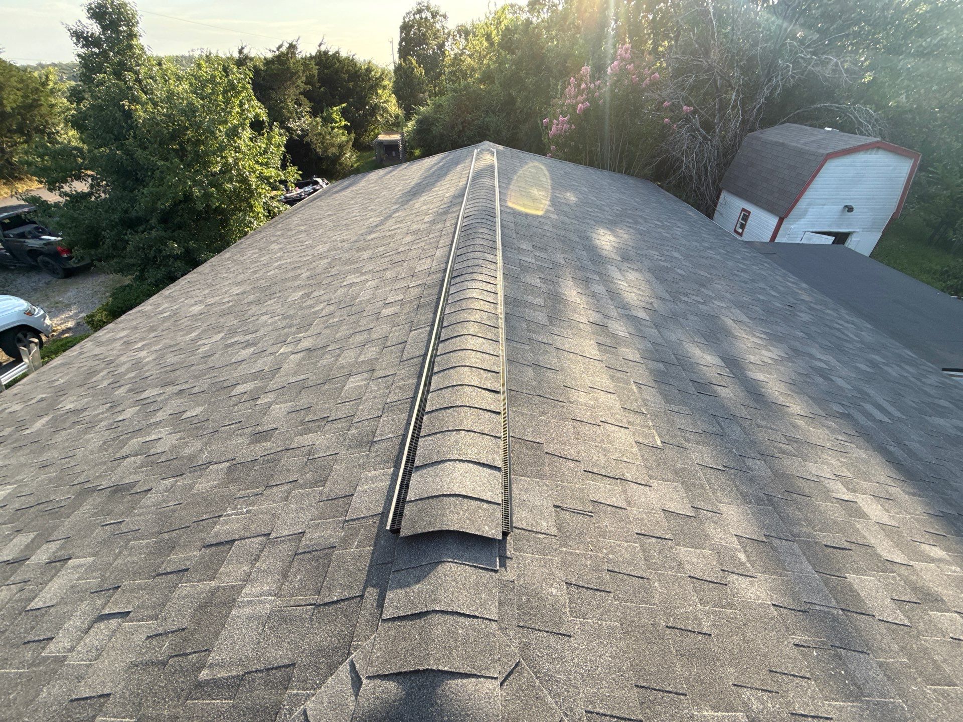 2 layers tear off & installation of new architectural shingles. by In & Out Construction & Remodeling, LLC