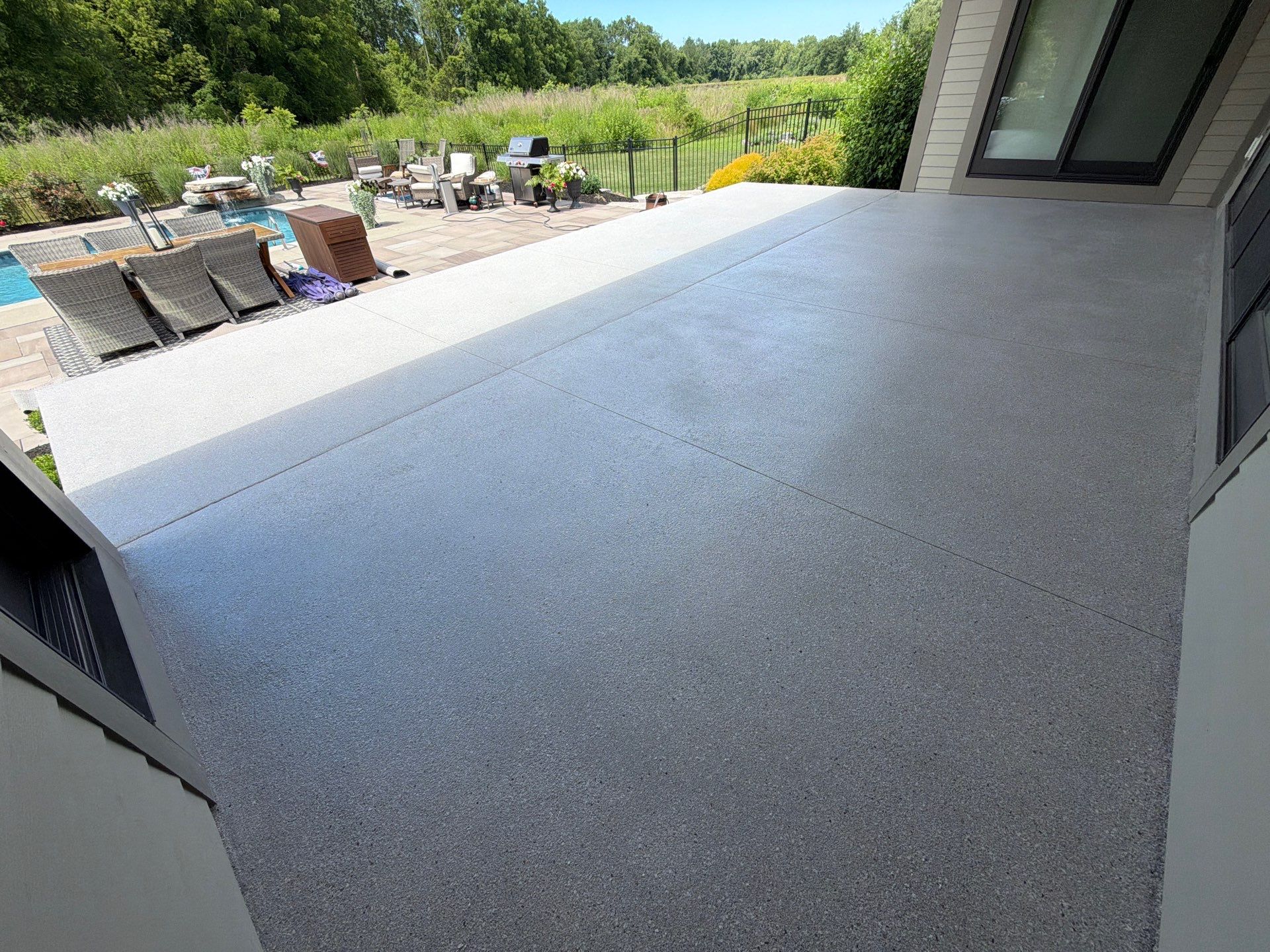 Callisto Porch Coating by NG Masonry & Construction LLC