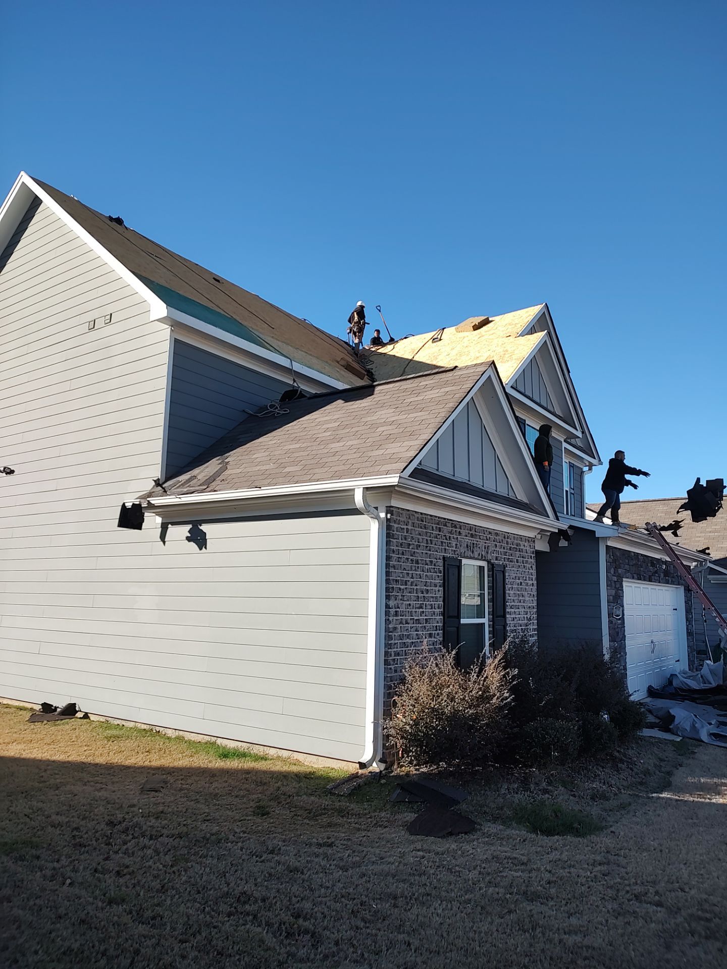Residential Roof Replacement using GAF NATURAL SHADOW - CHARCOAL by Elite Roofing LLC