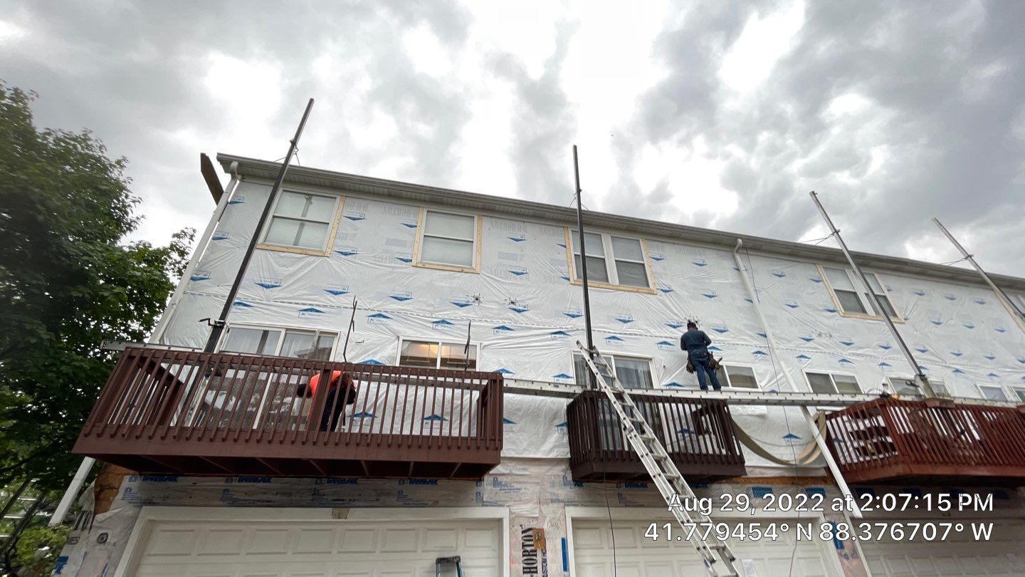 Court Yards of Orchard Valley Building 2411 by Affordable Roofing of America Inc.
