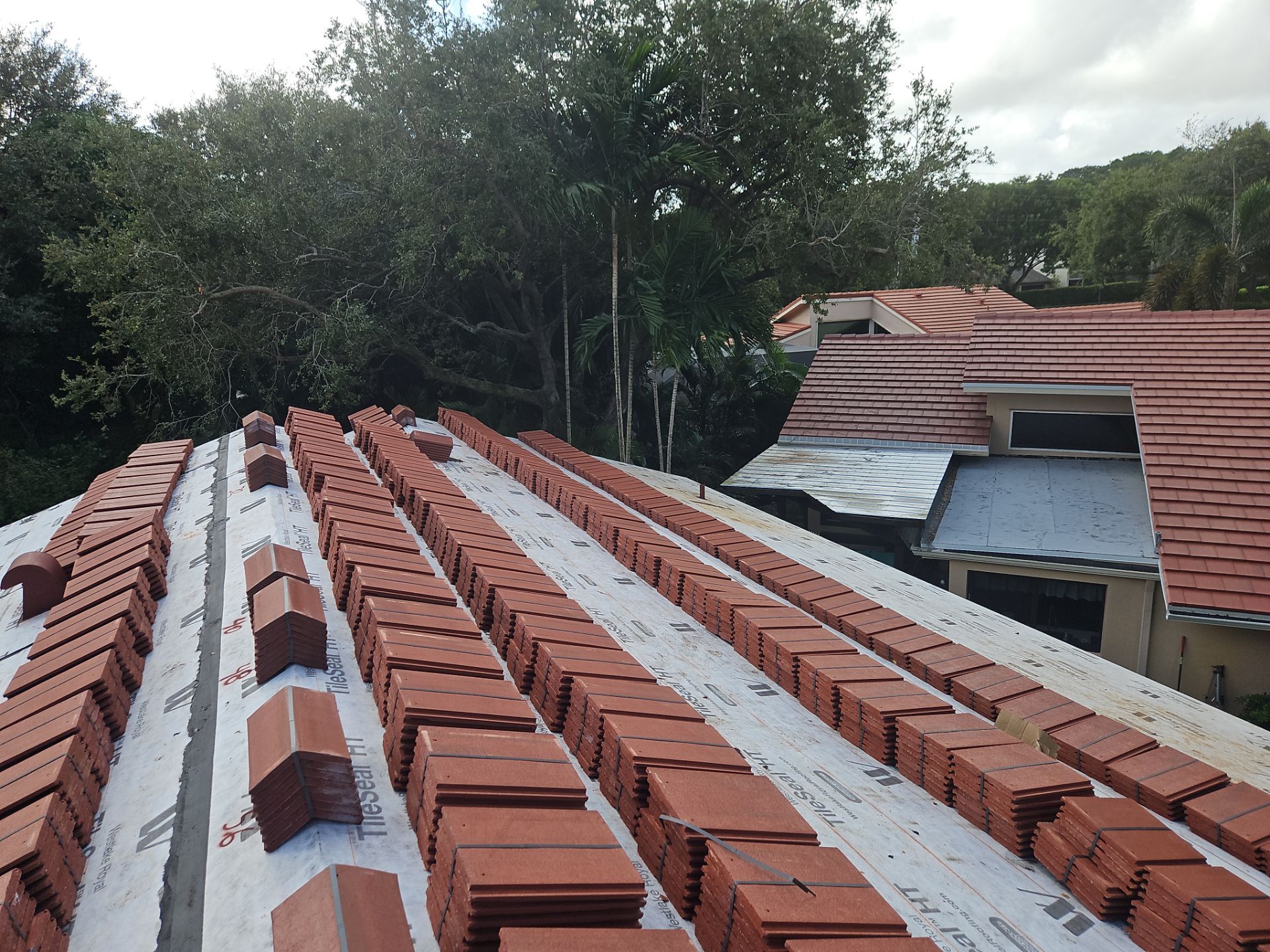 Residential Roofing Installation using Crown by BLUES BROTHERS CONSTRUCTION CORP