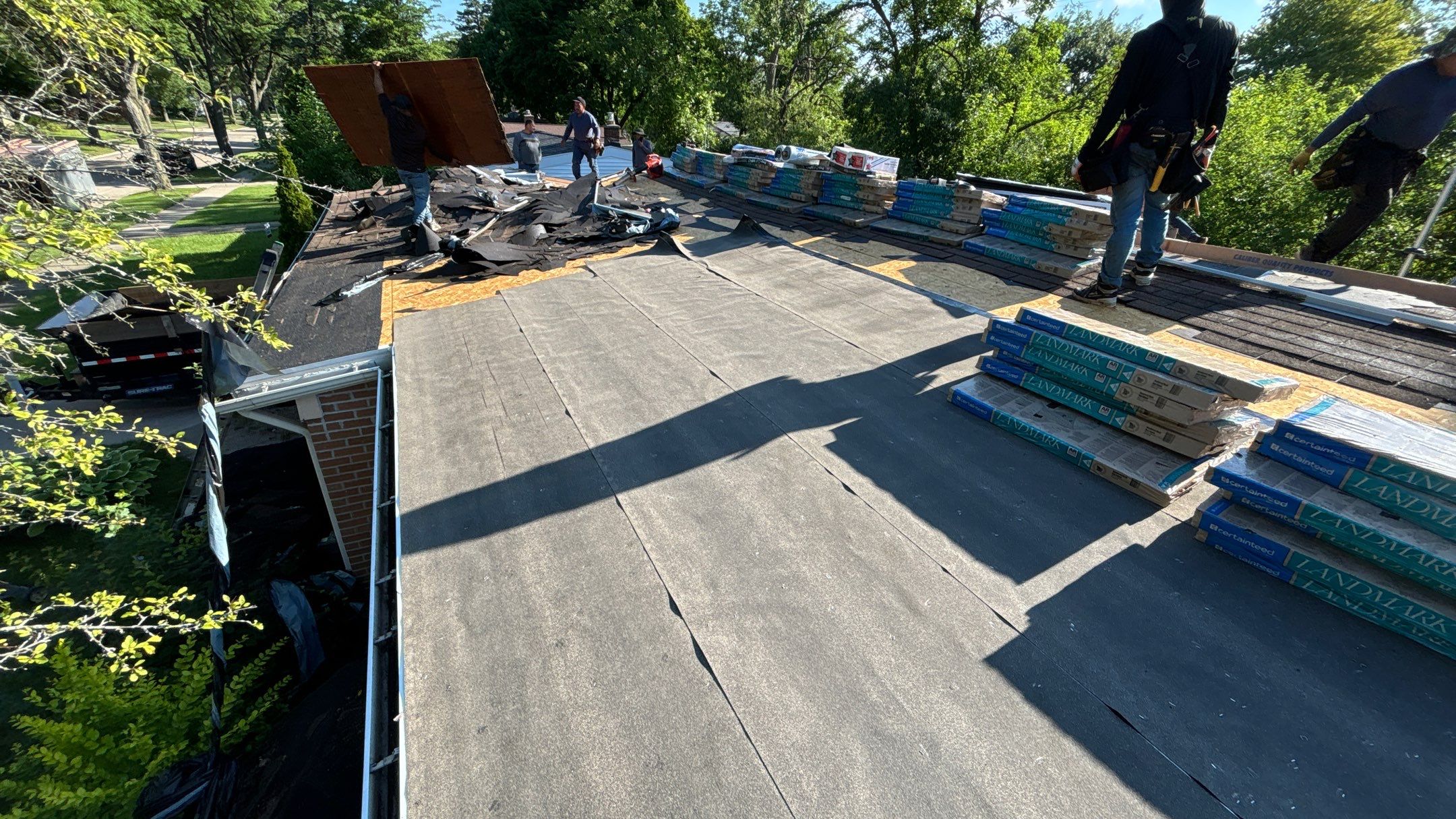 Roof Replacement using CertainTeed Landmark by 180 Contractors