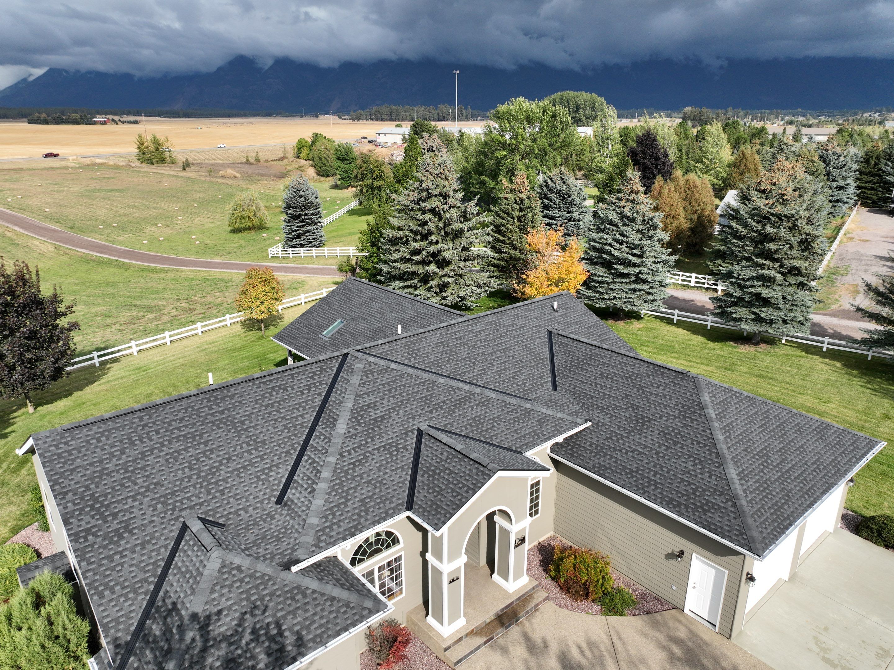 GAF Timberline HDZ - Charcoal by Montana Roofing Solutions