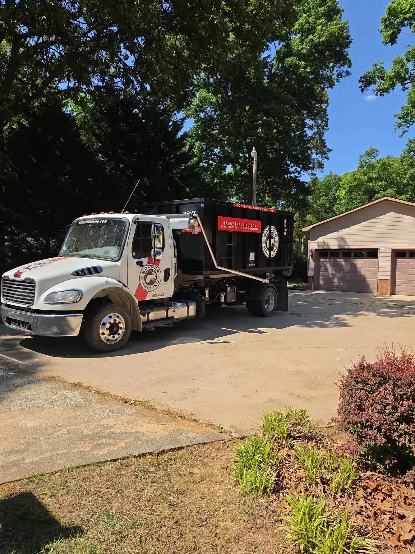Property Clean Out Monroe by Badger Hauling