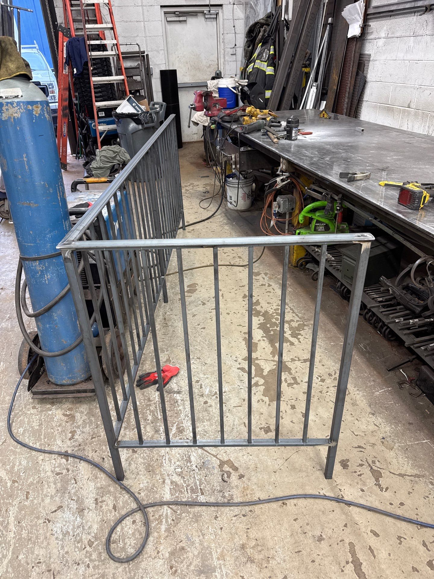 Traditional Steel Picket Guardrails – Residential Exterior – Gaithersburg, MD by Capitol Iron Works
