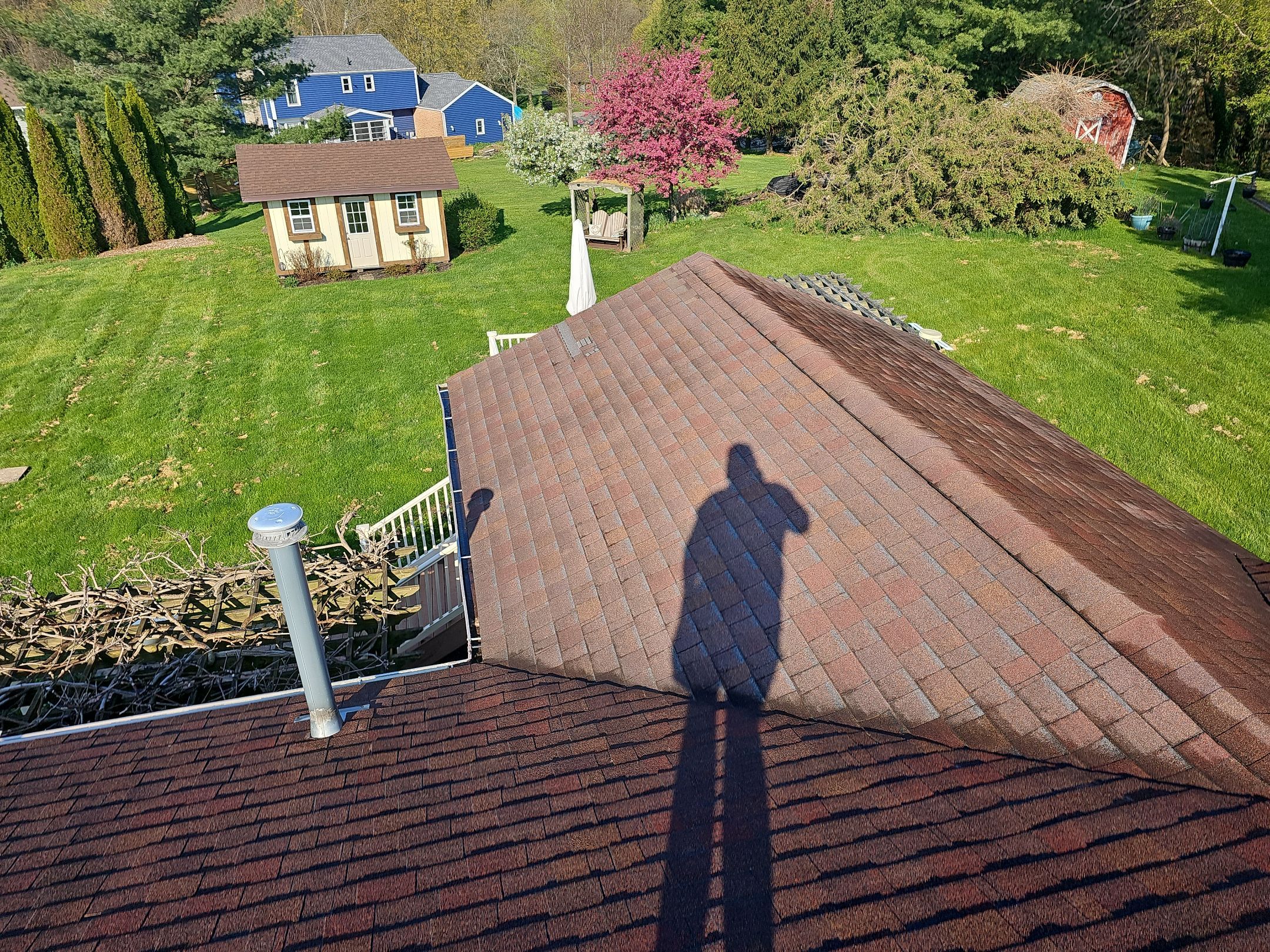ATLAS PINNACLE COLOR: BURNT HICKORY DRIP EDGE: MUSKET BROWN by Eagle Eye Roofing