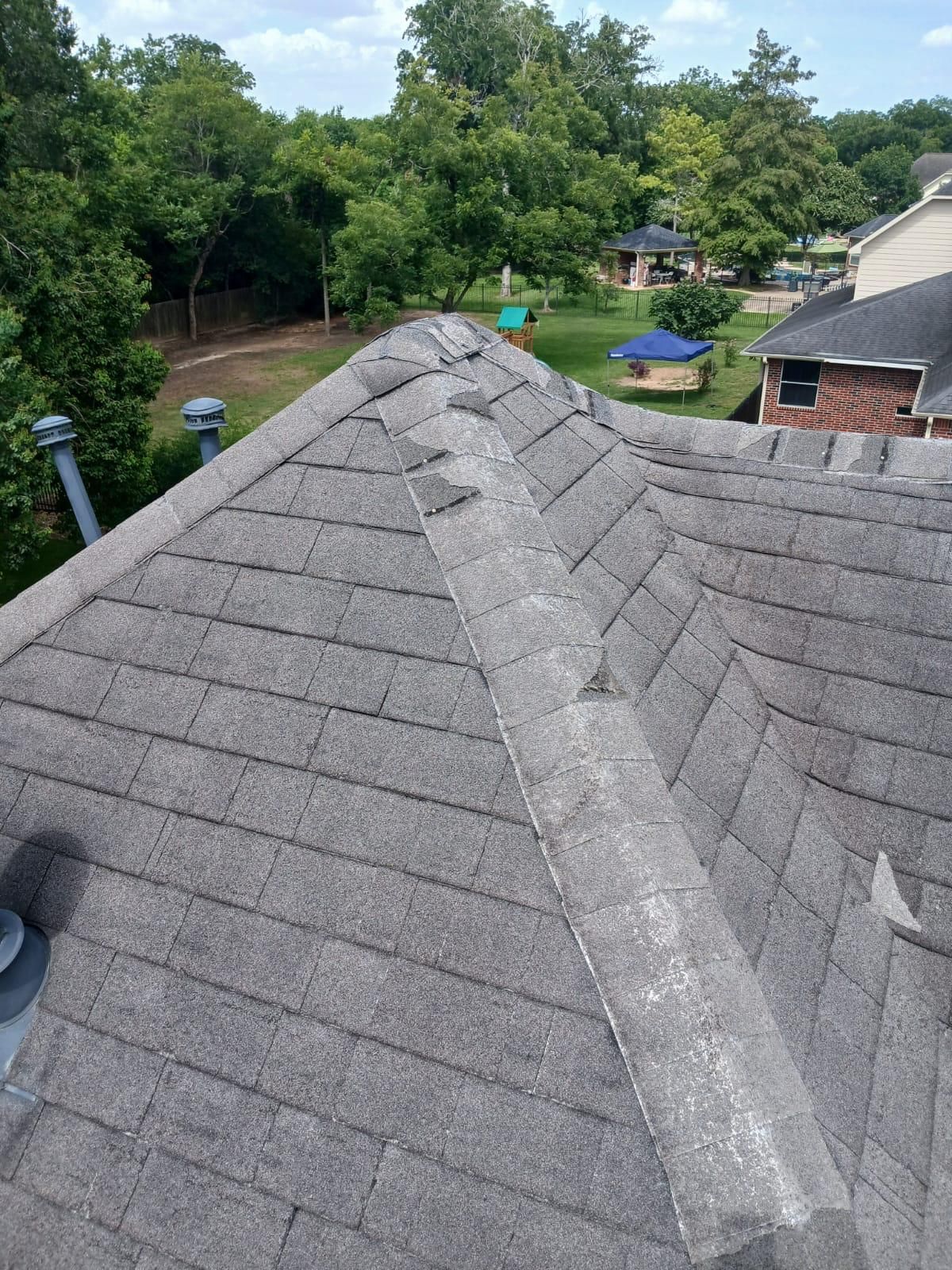 Residential Roofing Repair using Owen's Corning Duration (Lifetime) Shingles by Roof Repair Company