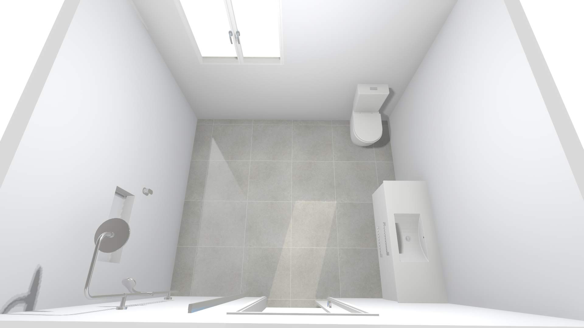 Separate Bathroom & Toilet Converted Into One Room by Re-seal Bathrooms