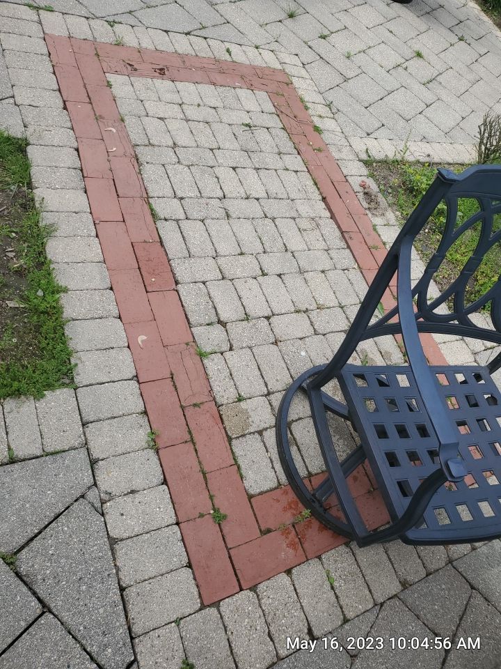 Brick paver clean, sand and seal.  using Surebond SB-1300 by Northern Power Washing LLC.