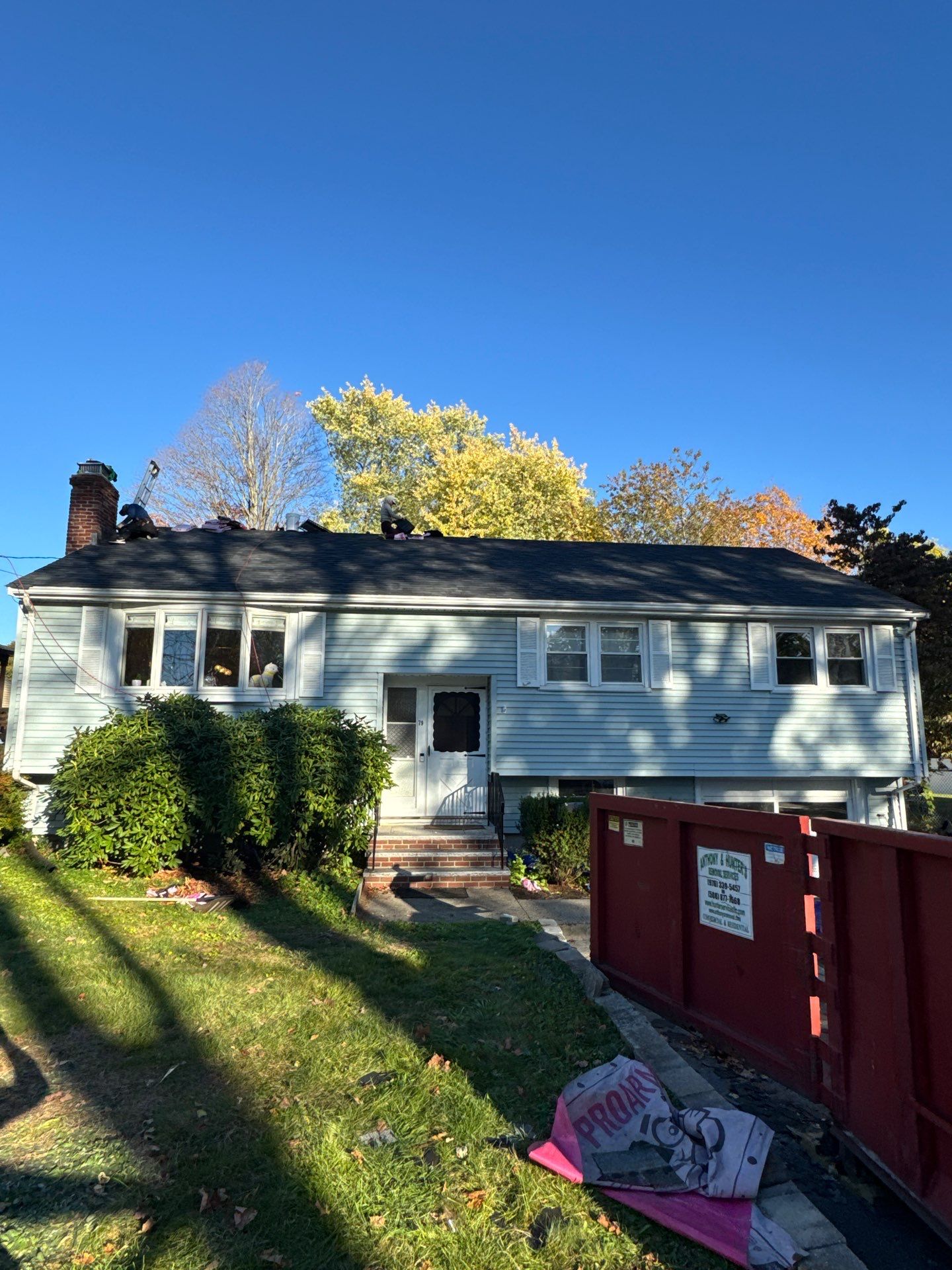 Full Roofing, Chimney, and Gutter Renovation | Woburn, MA by Mighty Dog Roofing of Greater Middlesex County
