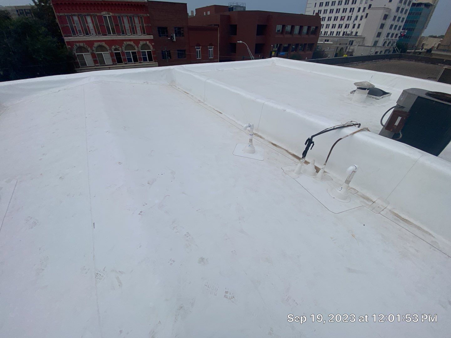 TPO Project in Fort Smith by Decor Roofing & Restoration